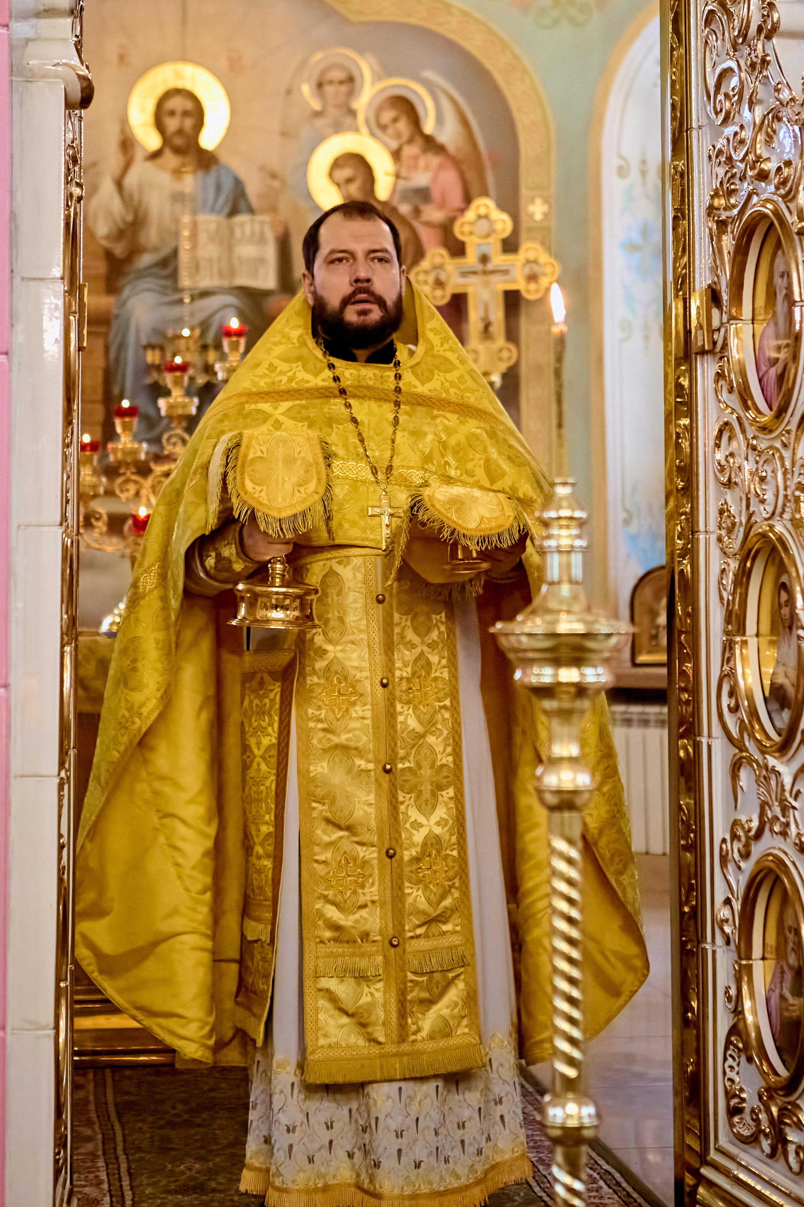 Фотографии во время богослужения