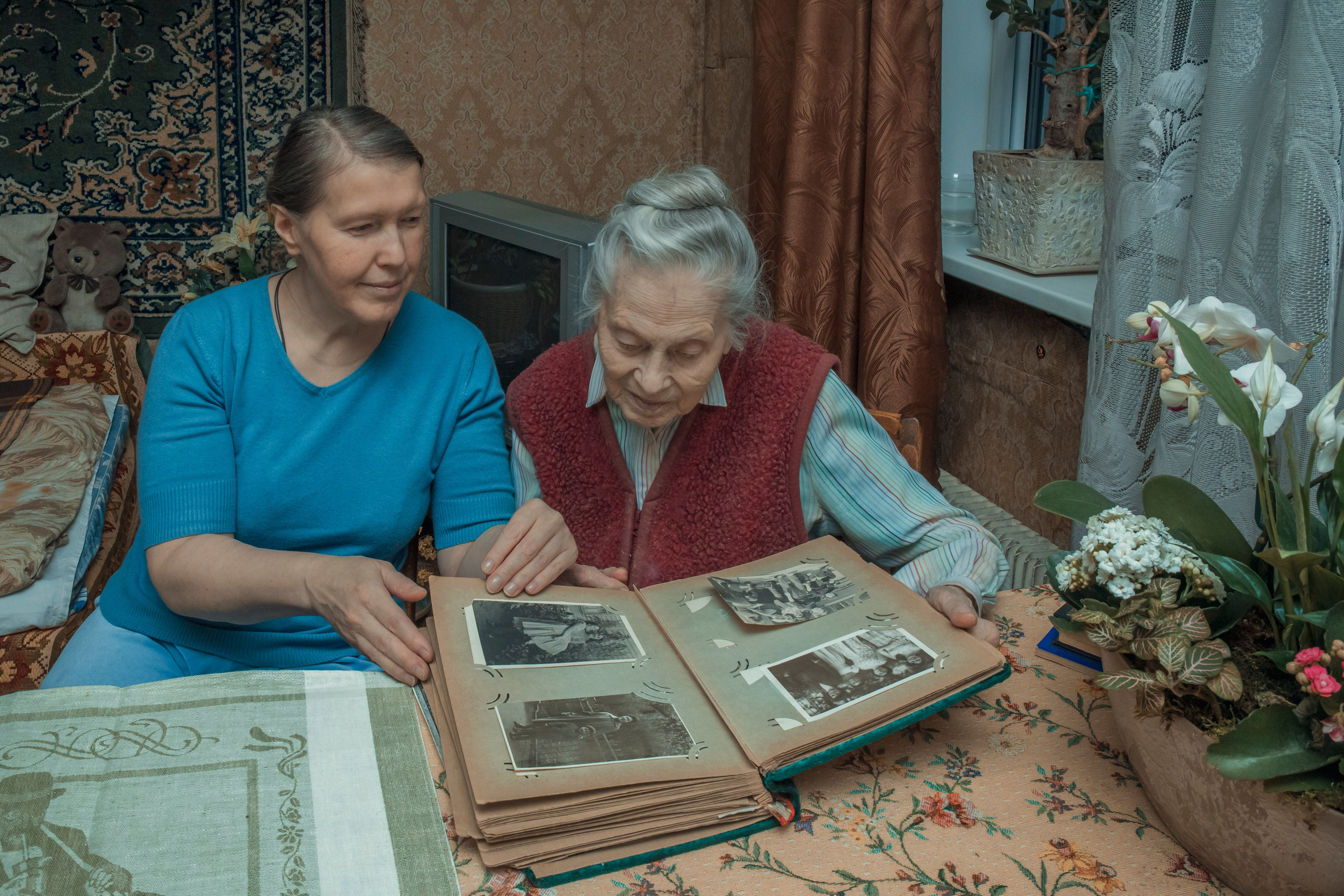 Танюша с мамой. Арт- фотограф Москва