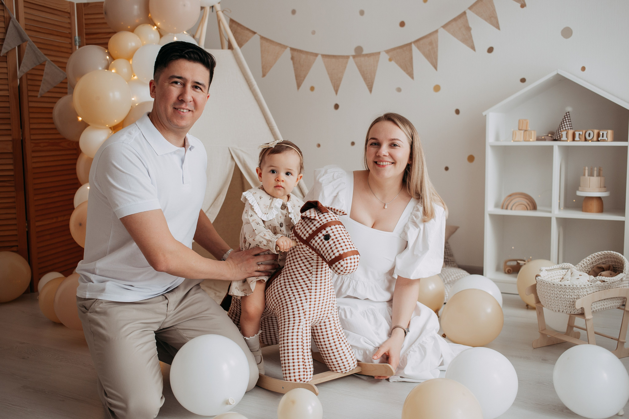 Алине 1 годик. Фотограф в Санкт-Петербурге Гарипова Валерия