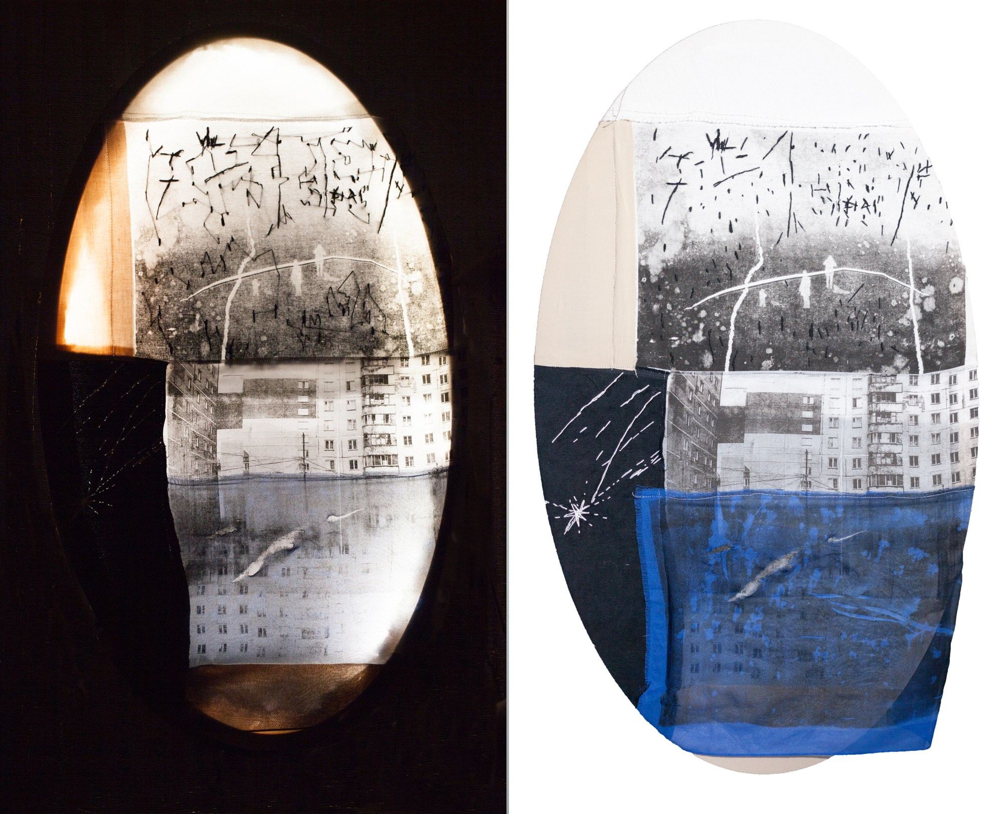 Lengthwise thread. Янина болдырева Yanina Boldyreva