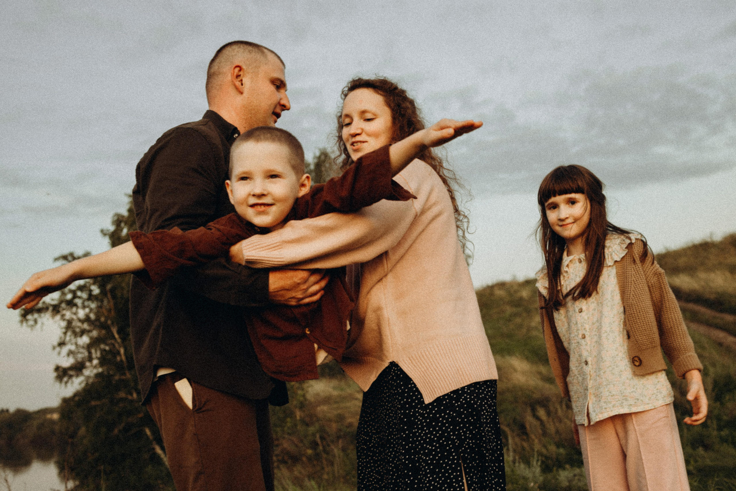 В лучах заката. Lifestyle семейный и детский фотограф в Омске Иванова Екатерина