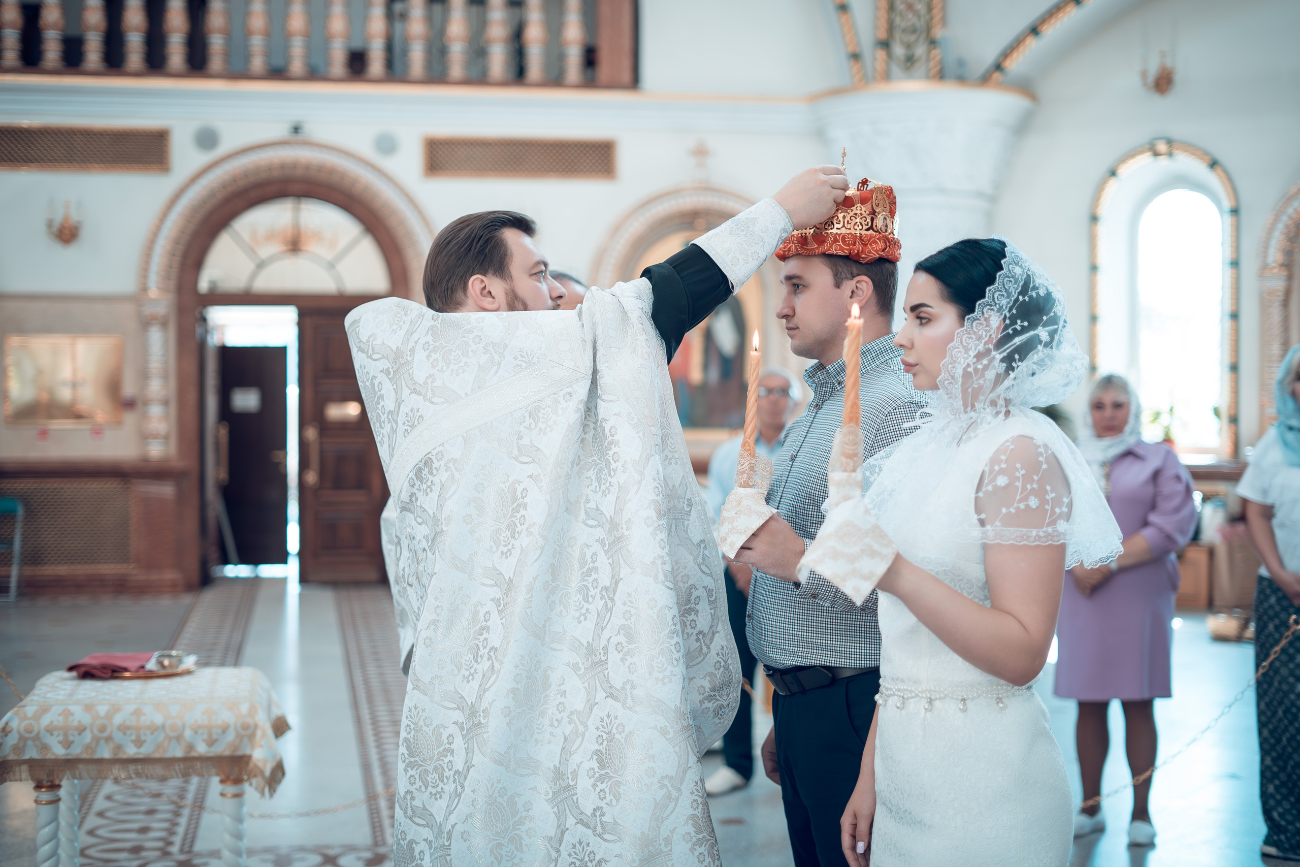 Таинство Венчания Екатерины и Антона