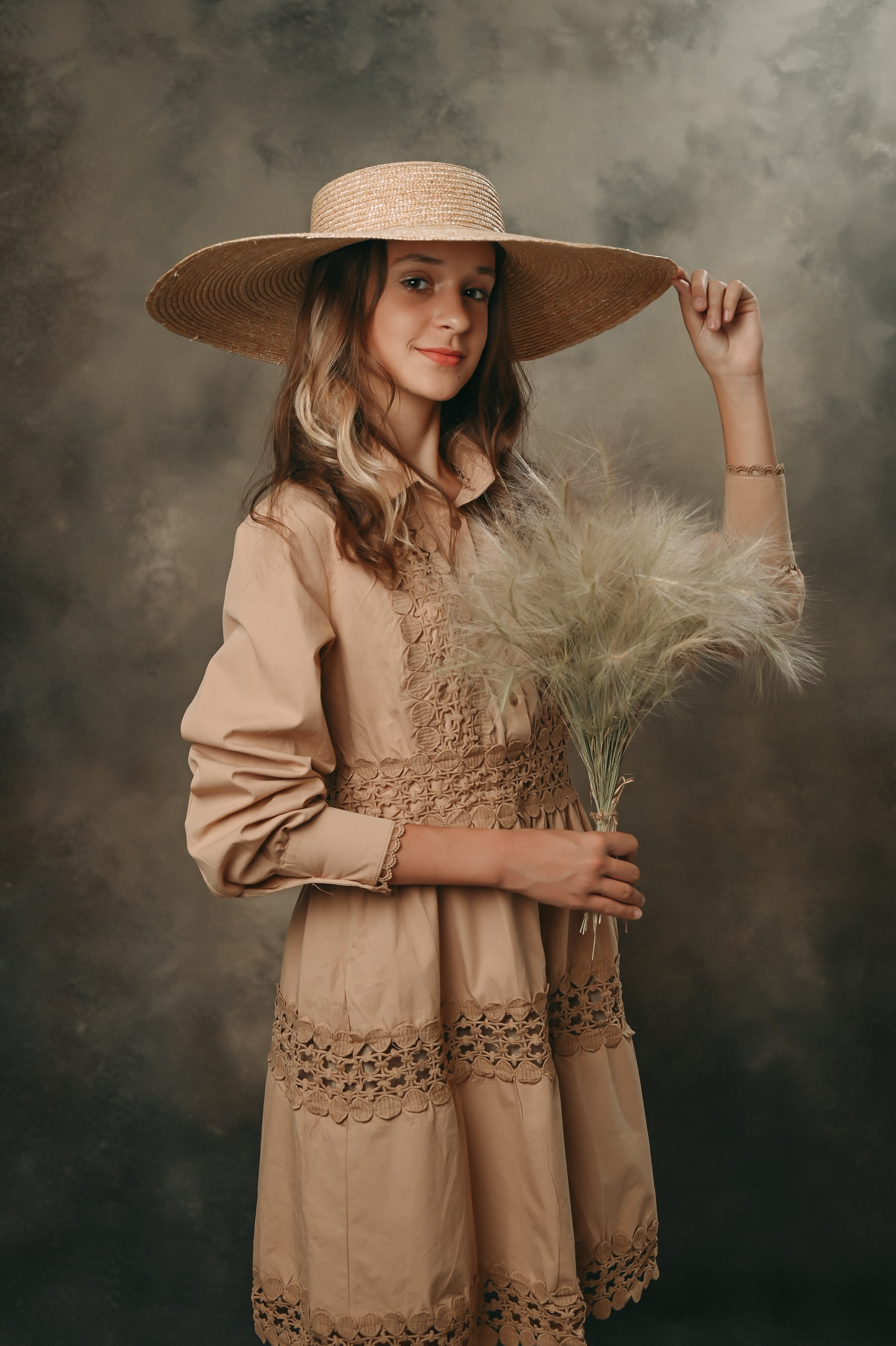 Портреты с цветами. Детский и семейный фотограф