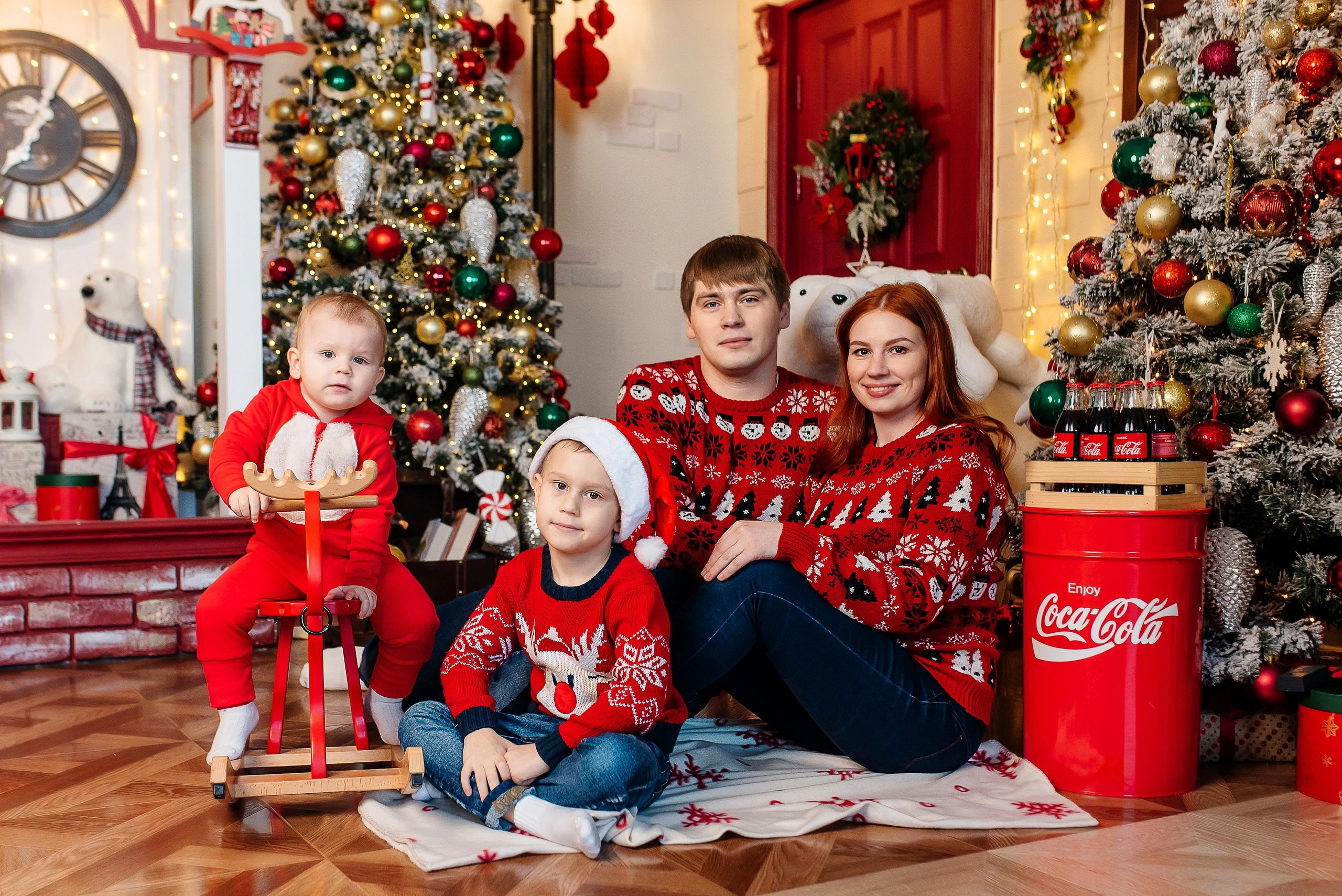 Новогодняя съемка. Меркулова Ольга фотограф Воронеж