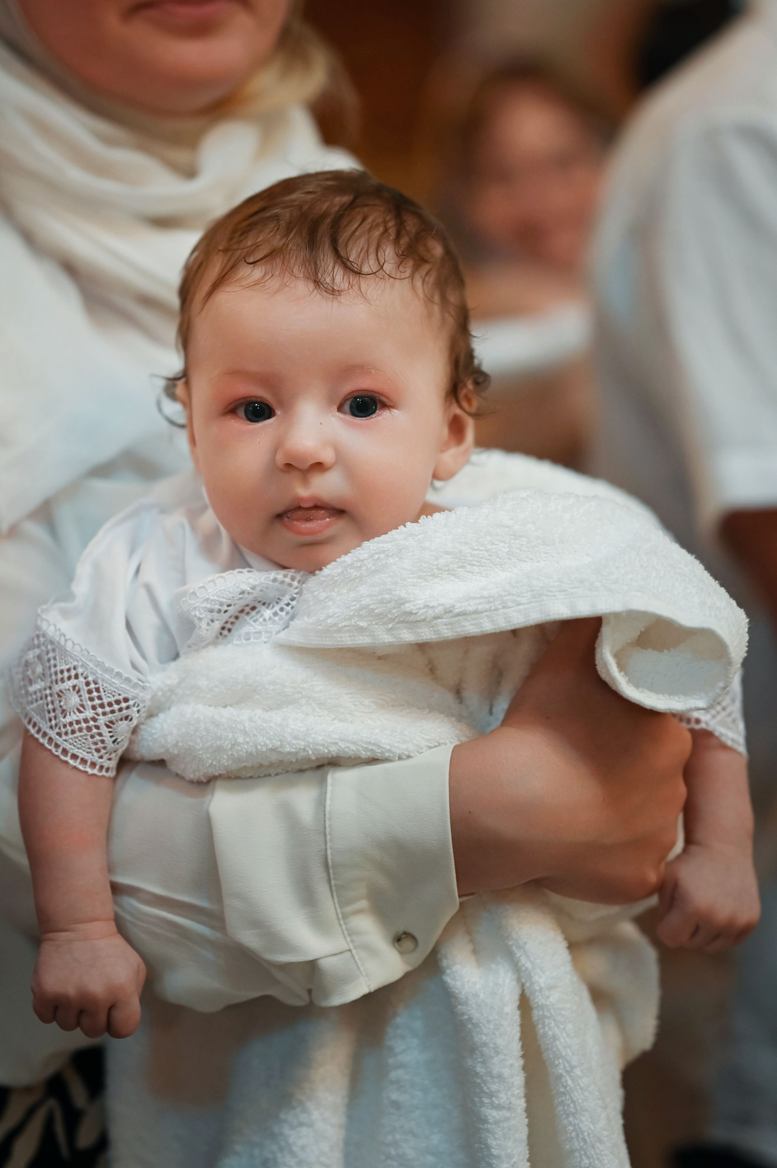 Крещение мл. Фотинии. Семейный фотограф в г. Воскресенск Наталия Молева