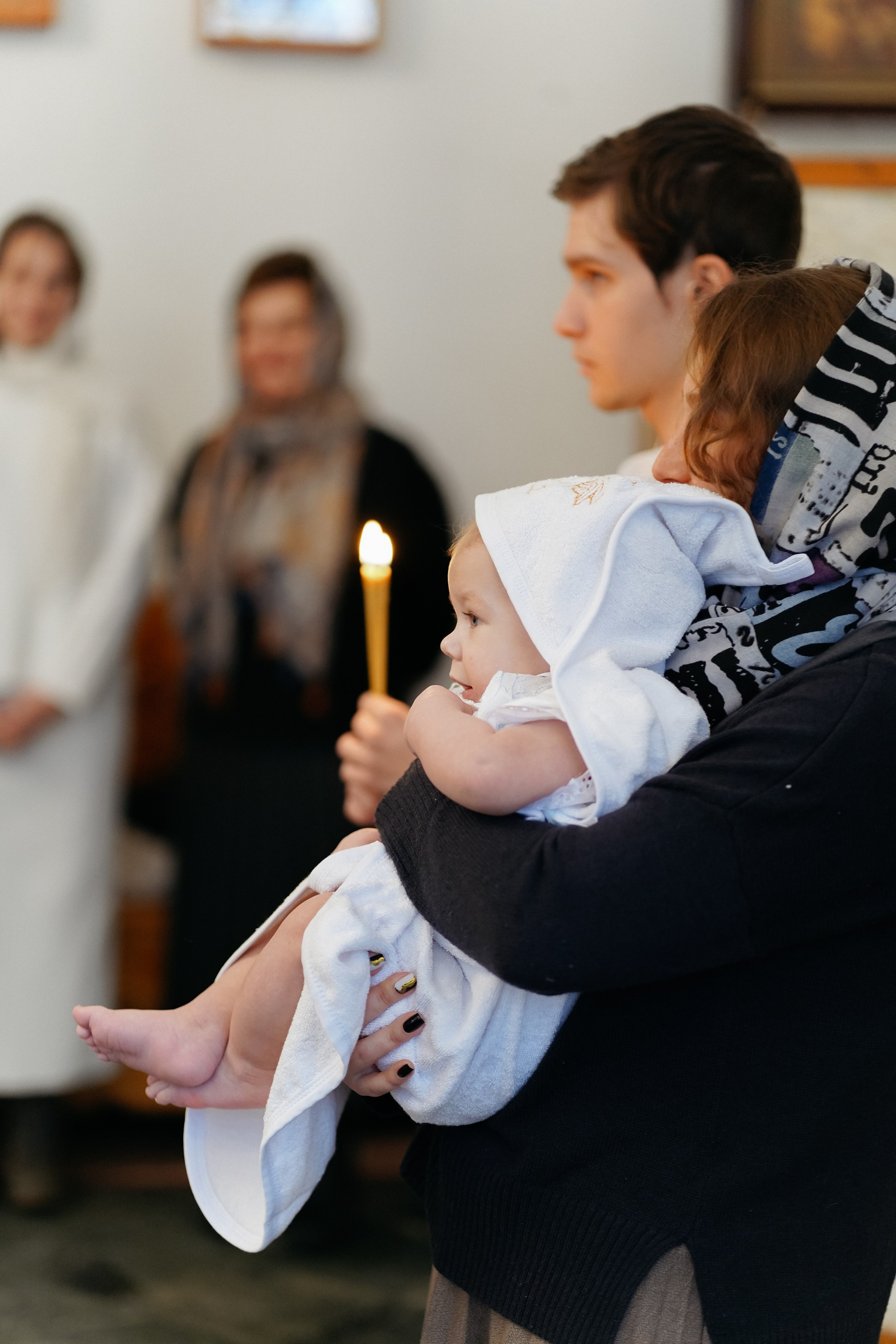 Таинство крещения Льва. Фотограф в Москве Тарасенко Татьяна
