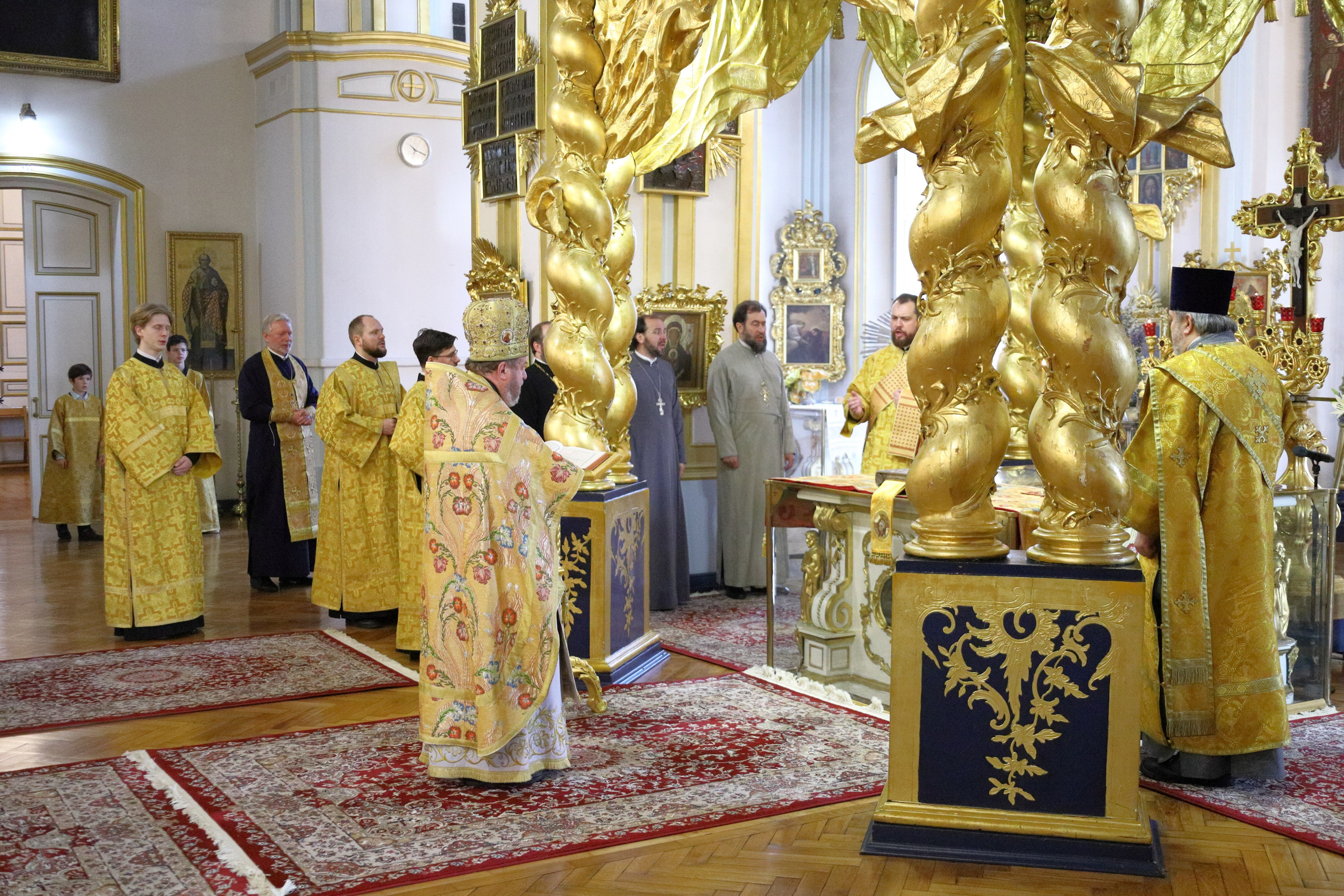 ПАМЯТЬ СВЯТЫХ ОТЦОВ VII ВСЕЛЕНСКОГО СОБОРА. НИКОЛО-БОГОЯВЛЕНСКИЙ МОРСКОЙ СОБОР