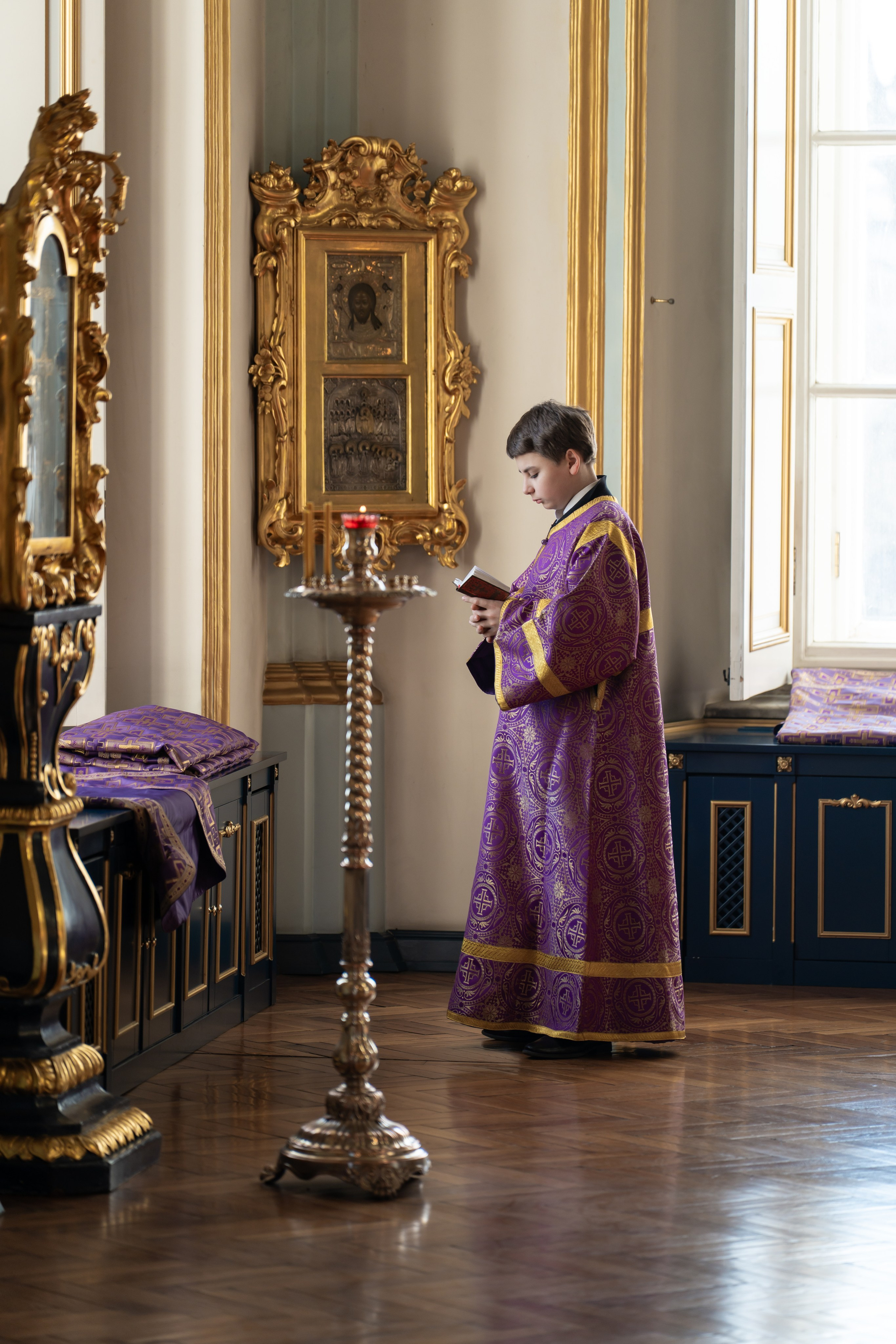 Неделя 4-я Великого поста, прп. Иоанна Лествичника. Святых сорока мучеников, в Севастийском озере мучившихся. НИКОЛО-БОГОЯВЛЕНСКИЙ МОРСКОЙ СОБОР