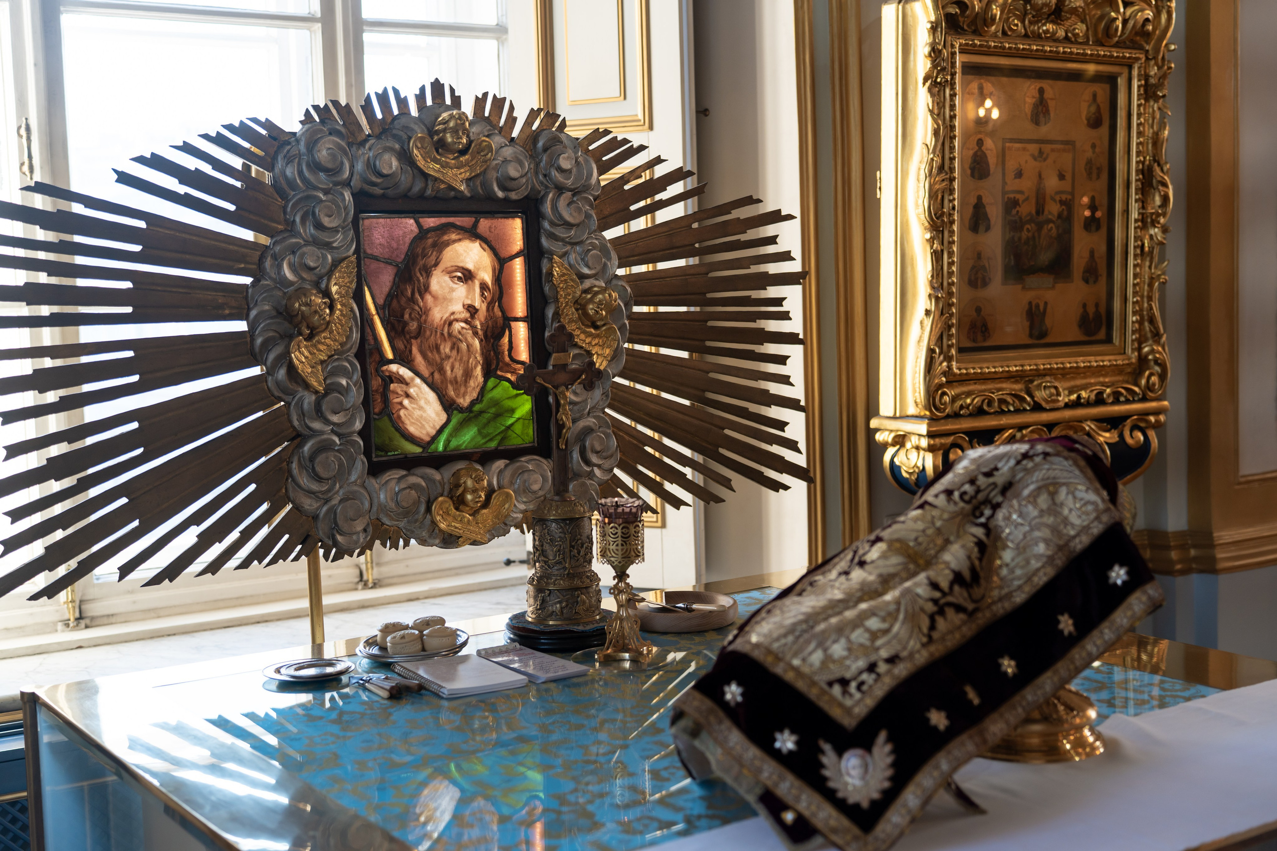 Неделя 4-я Великого поста, прп. Иоанна Лествичника. Святых сорока мучеников, в Севастийском озере мучившихся. НИКОЛО-БОГОЯВЛЕНСКИЙ МОРСКОЙ СОБОР