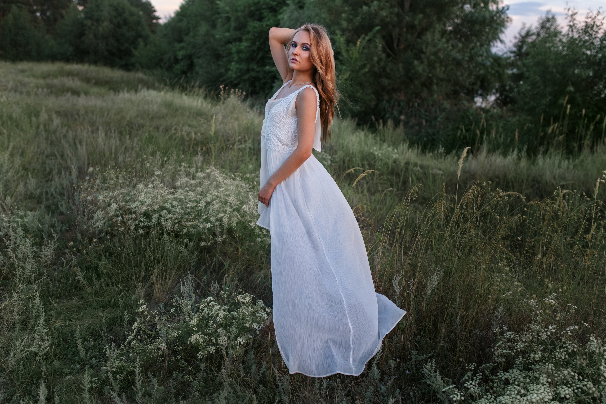 Фотосессия с Кристиной на природе на берегу реки для «себя»