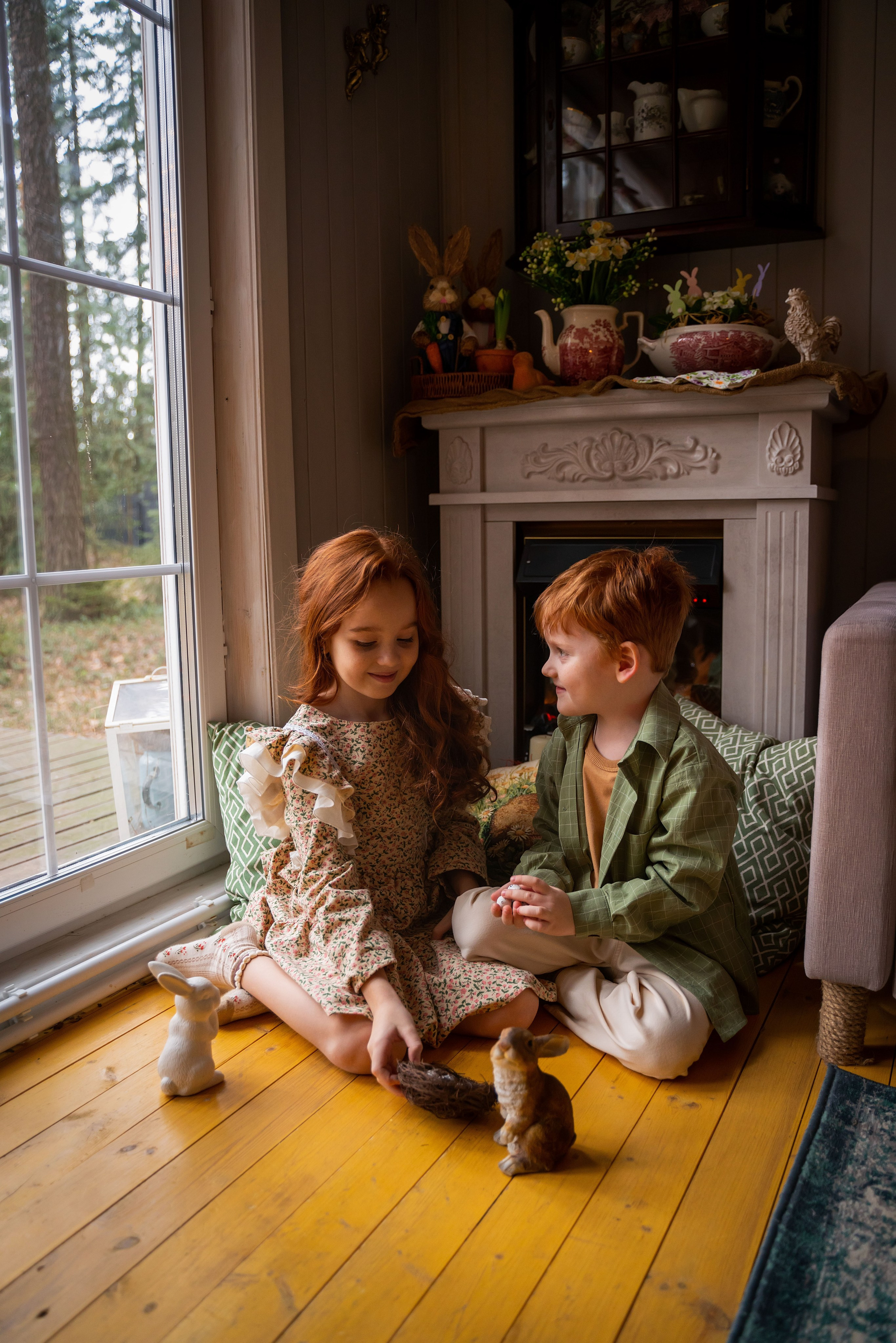 Маша и детки. Фотограф Мария Орлова
