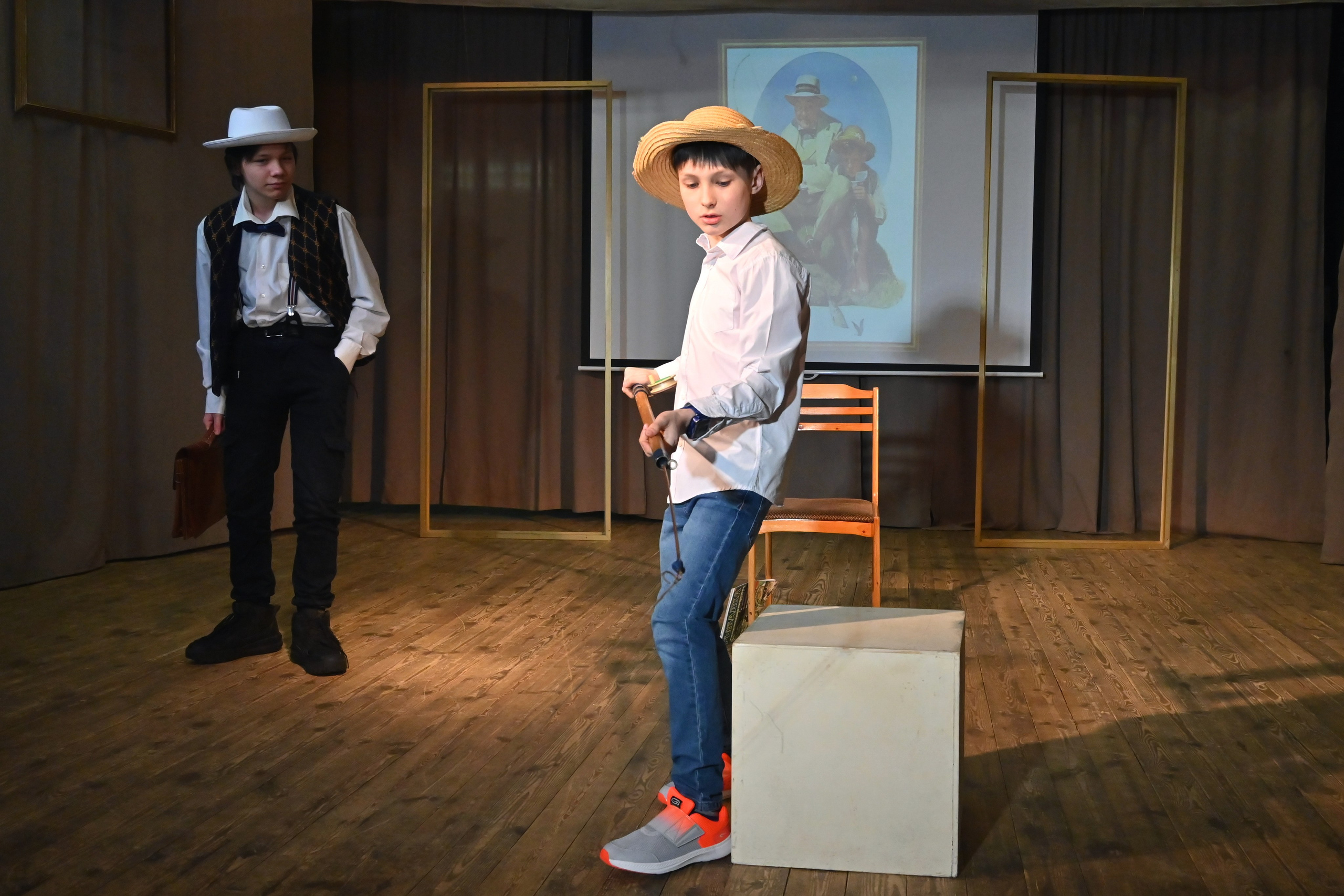 Юные театралы 09.02.2024. Профессиональный фотограф в Москве Алёна Котова