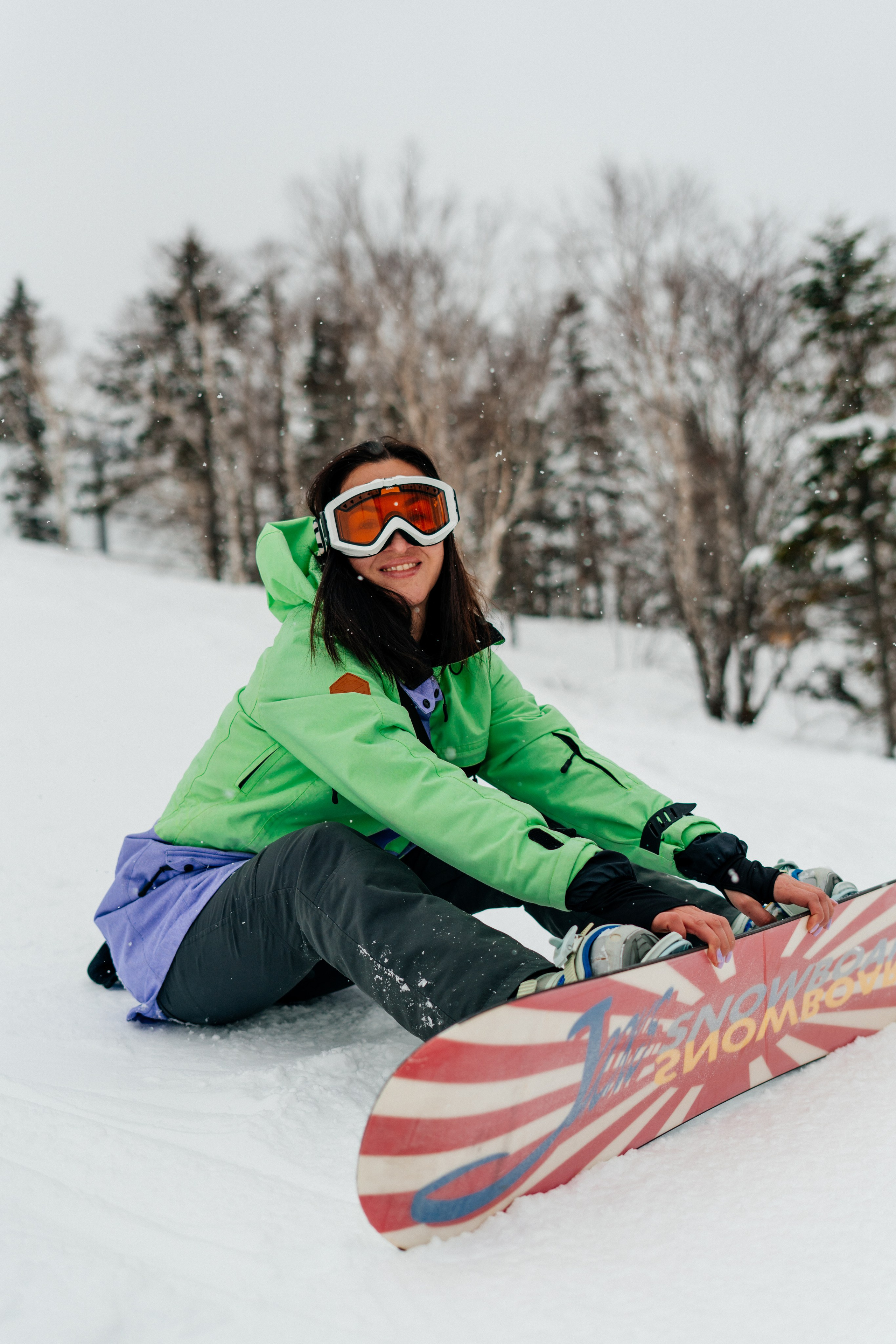 Лыжницы против сноубордисток. Фотограф сахалин