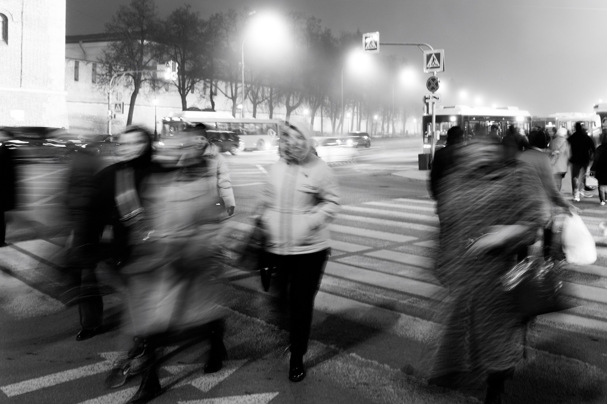 Туман в Нижнем Новгороде, 12.11.25