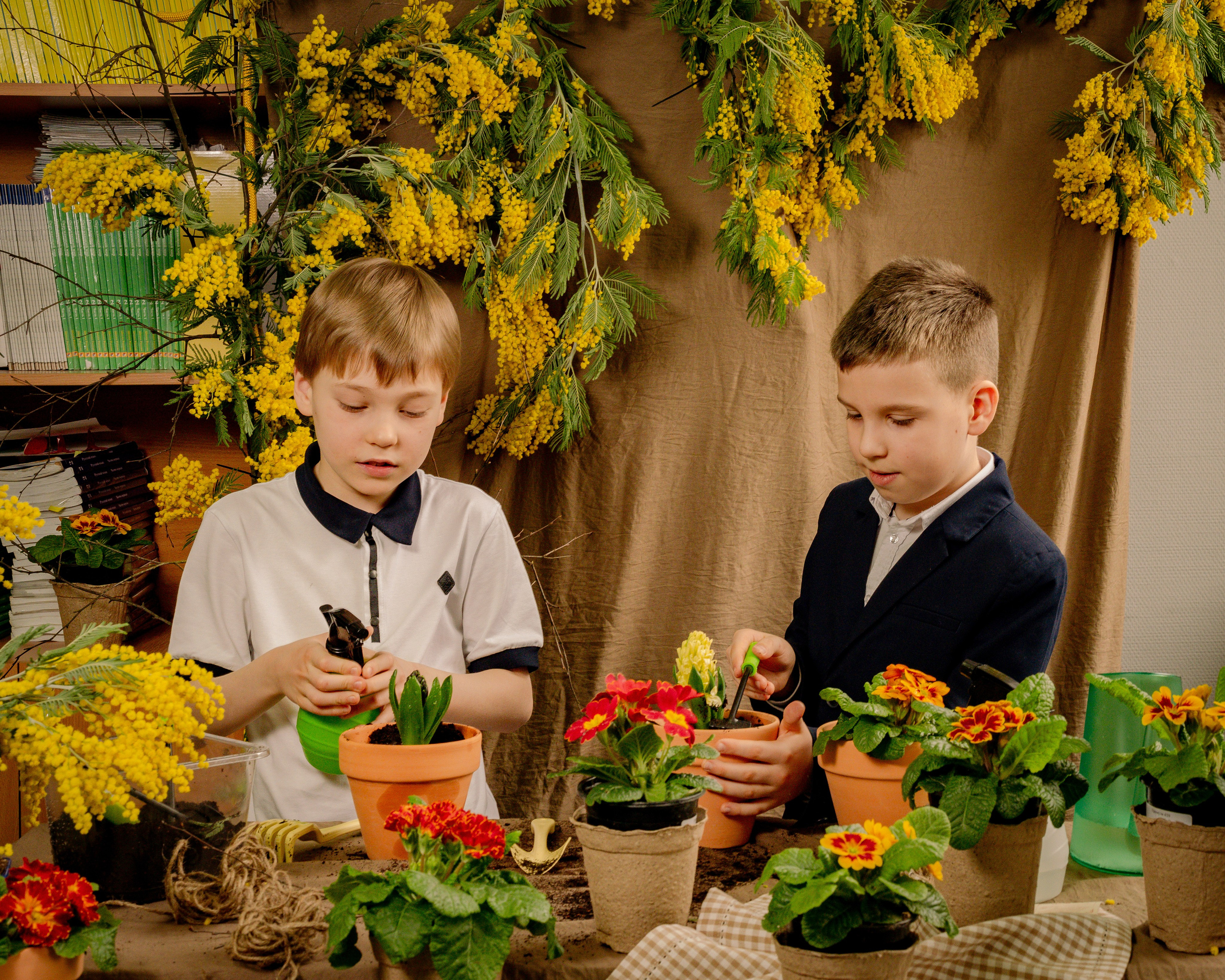 Весна 2 класс. Портретный и семейный фотограф в Москве/Видное