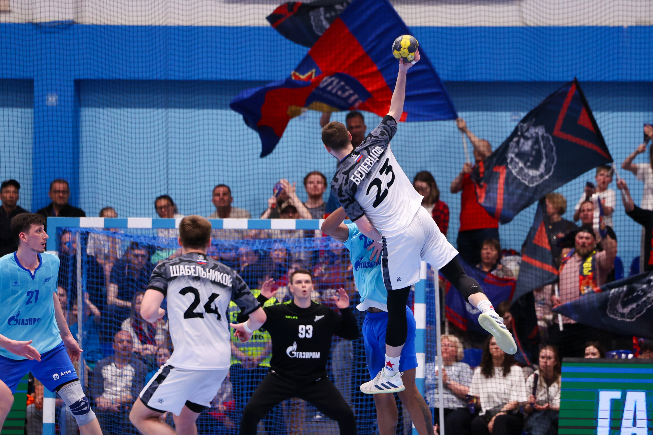 ГК Зенит — ГК ЦСКА финал ЧР2024/25 3 игра 28.05.2025. Спортивный и репортажный фотограф Антон Тереханов