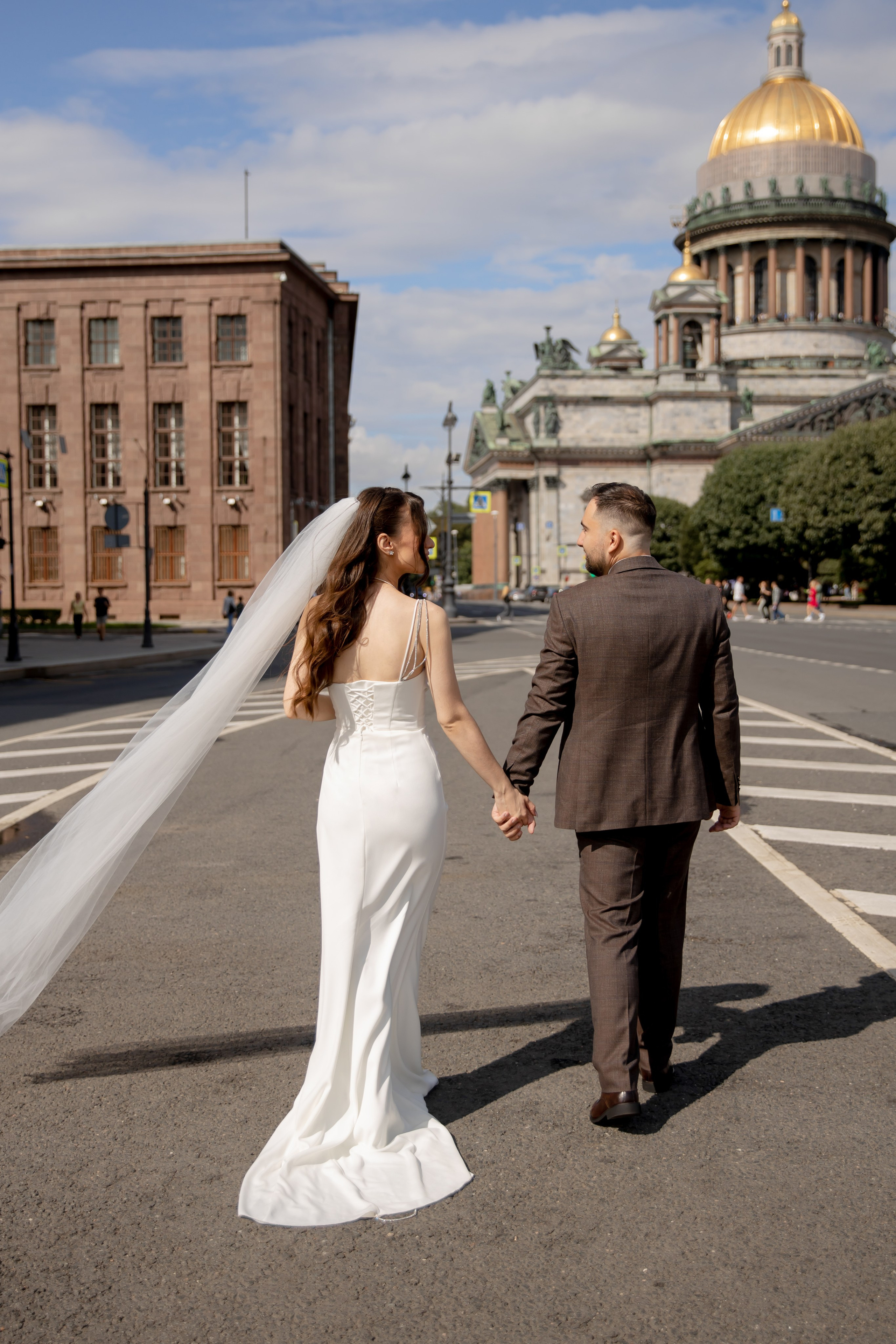 Анна и Александр / Прогулка + ЗАГС. Свадебный и семейный фотограф в Москве Диана Левченко