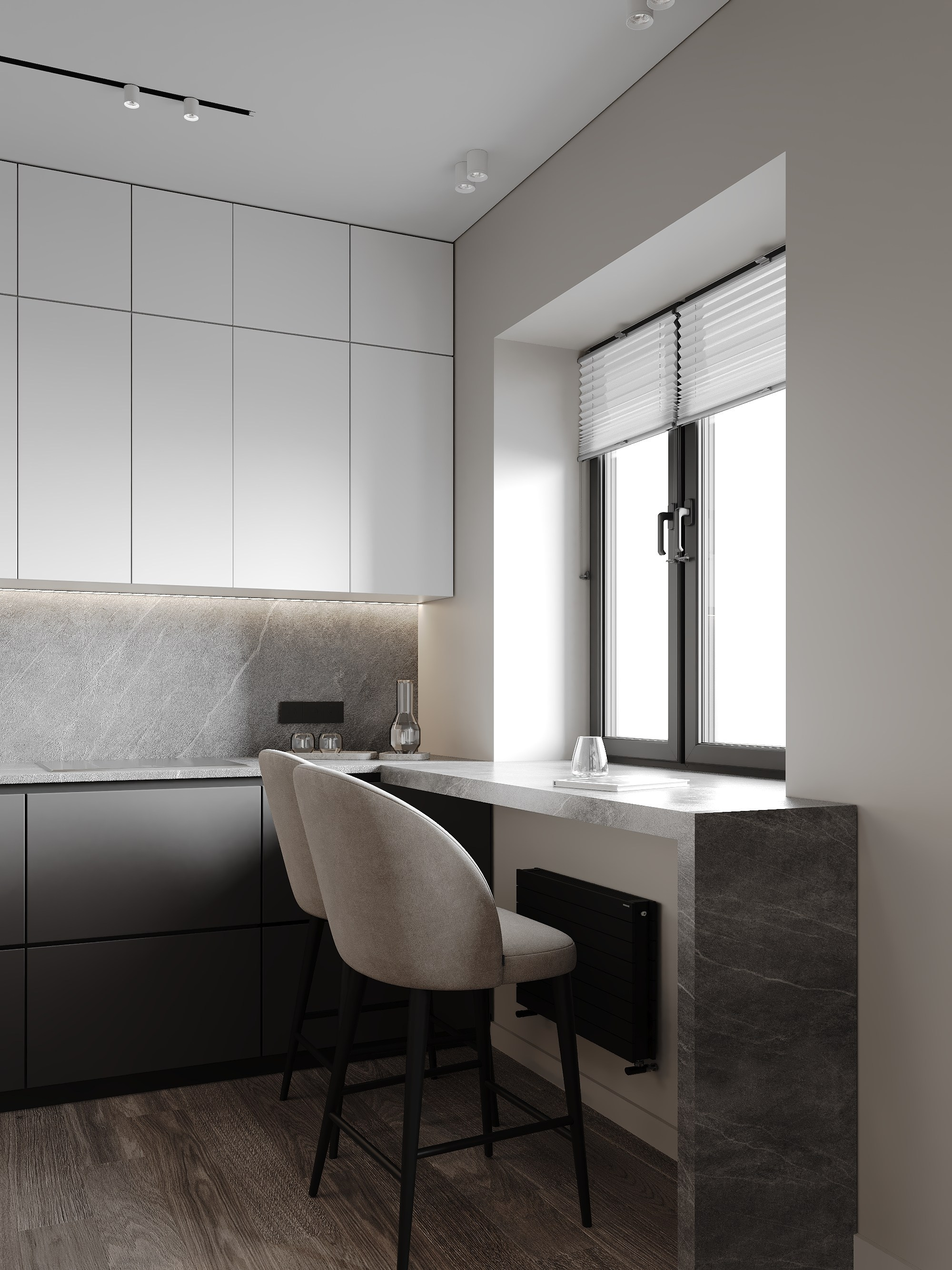 Ул. Милашенкова 55 кв. м. Kod Interiors | Дизайнер интерьеров Кораблина Кристина