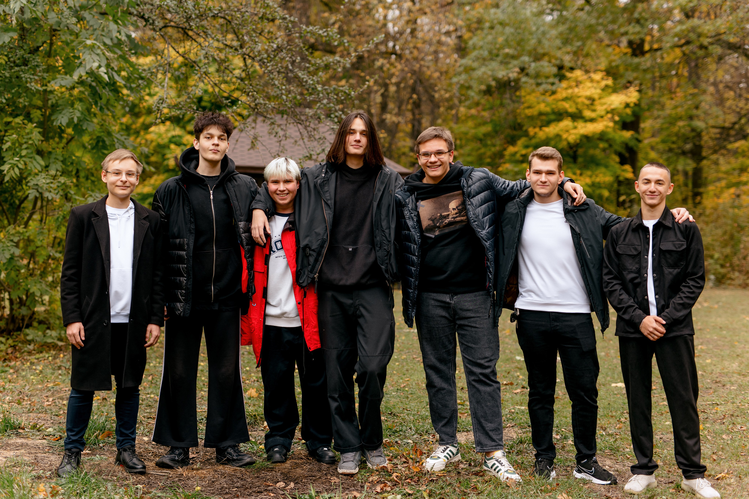 11 класс осенью в роще. Свадебный и семейный фотограф в Туле и области Маша Костина