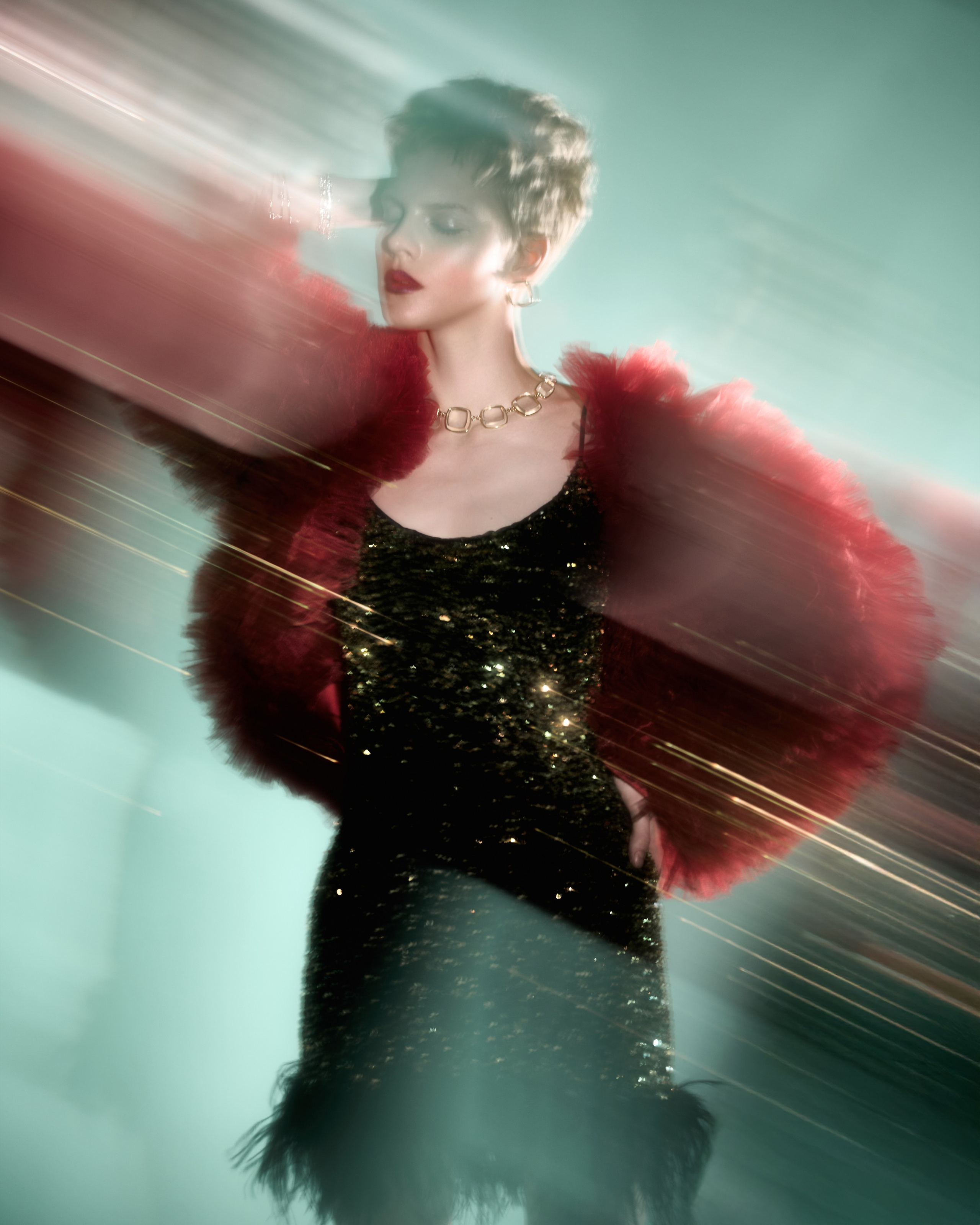 Вечерние образы. Фотограф для брендов в Москве Мария Волковская