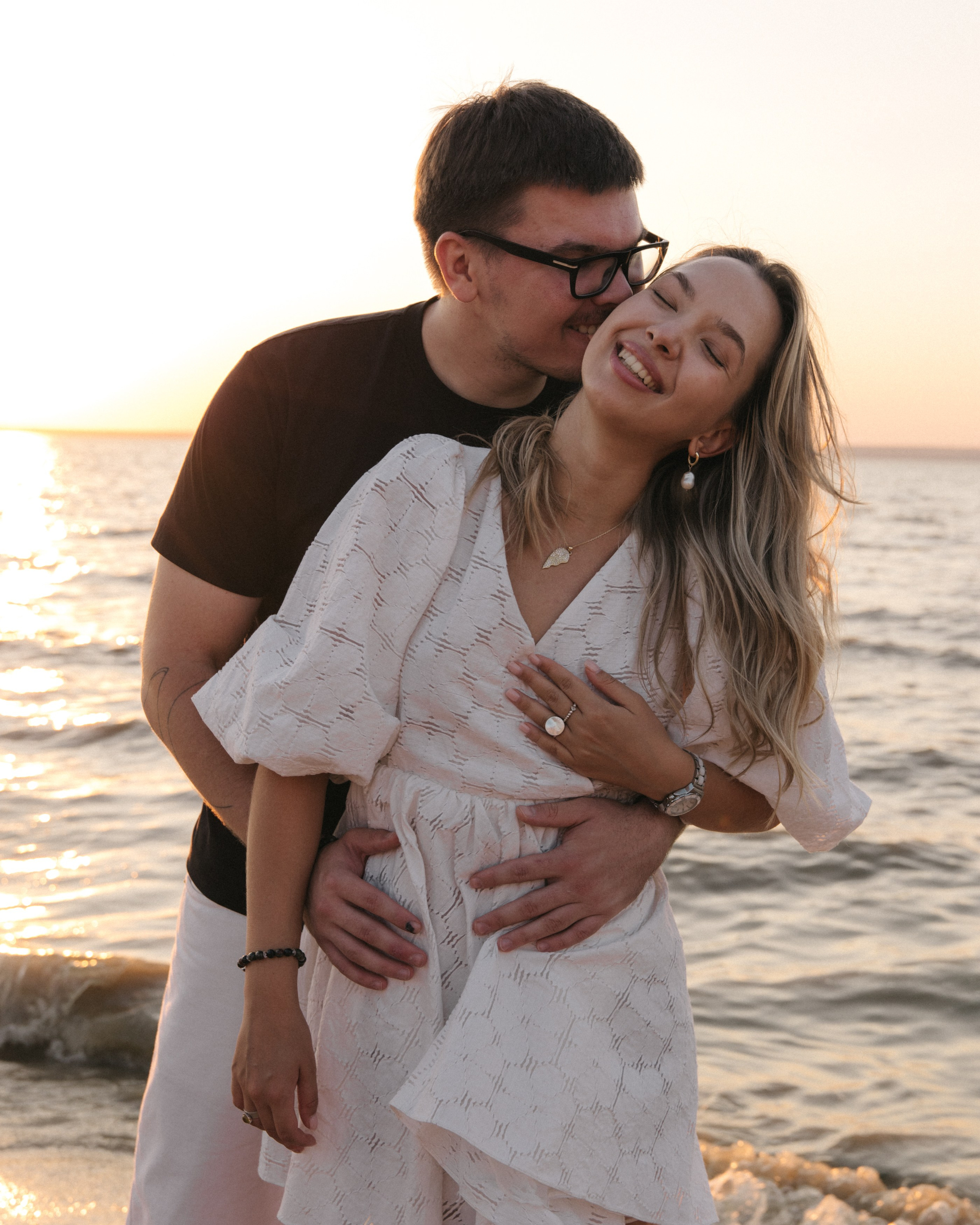 Love story на берегу реки Волга ♥. Фотограф Санкт-Петербург. Аврамова Анастасия