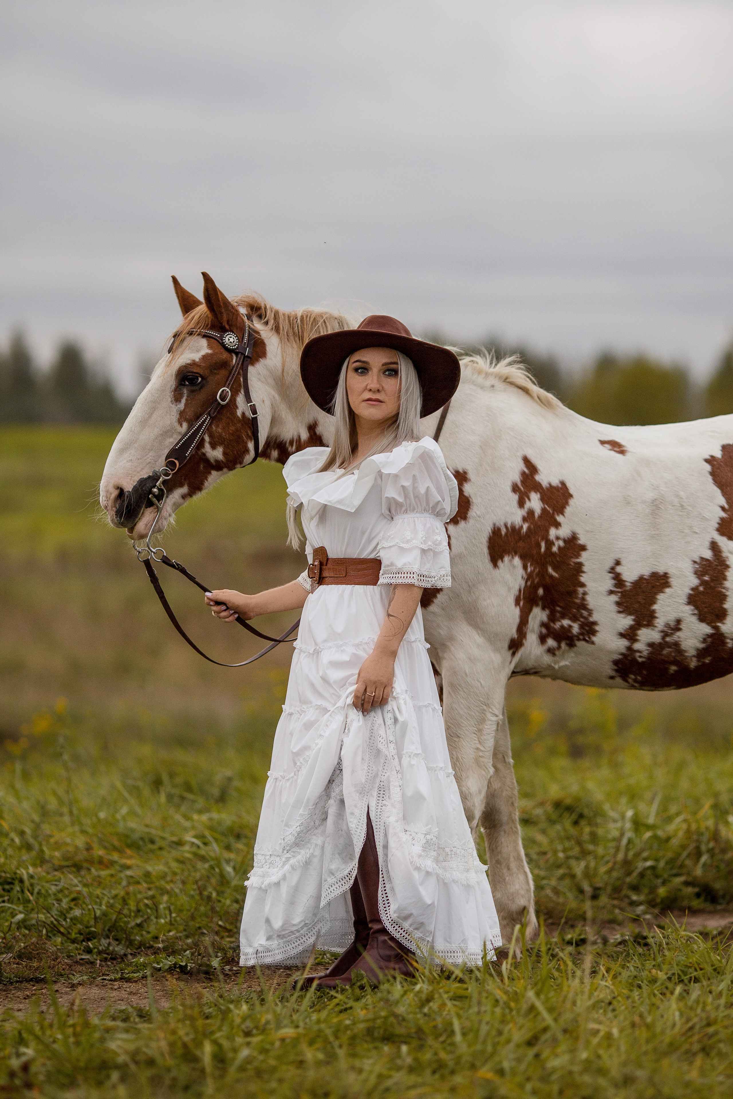 Фотосессия с лошадью на ранчо