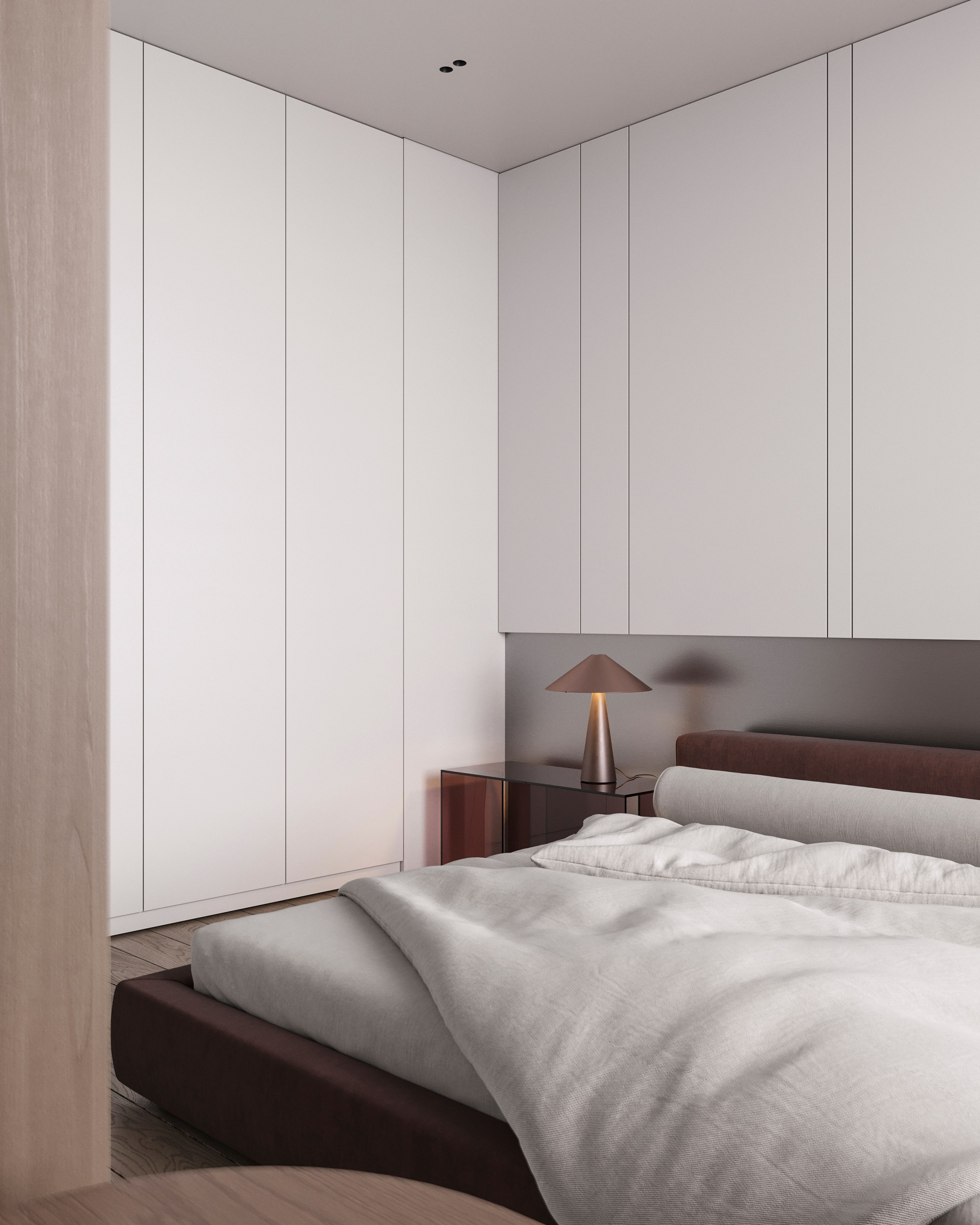 B&W AESTHETIC | DESIGNER ANNE KIREEVA. Interior Visualization by Valerie Stetyukevich