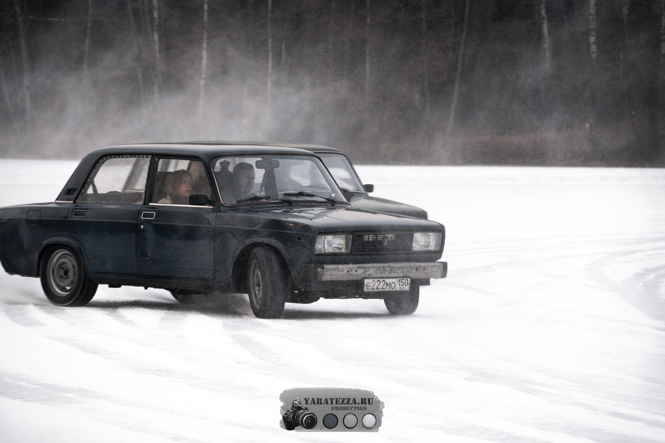 Тренировочный день на ледовой трассе. Yaratezza production