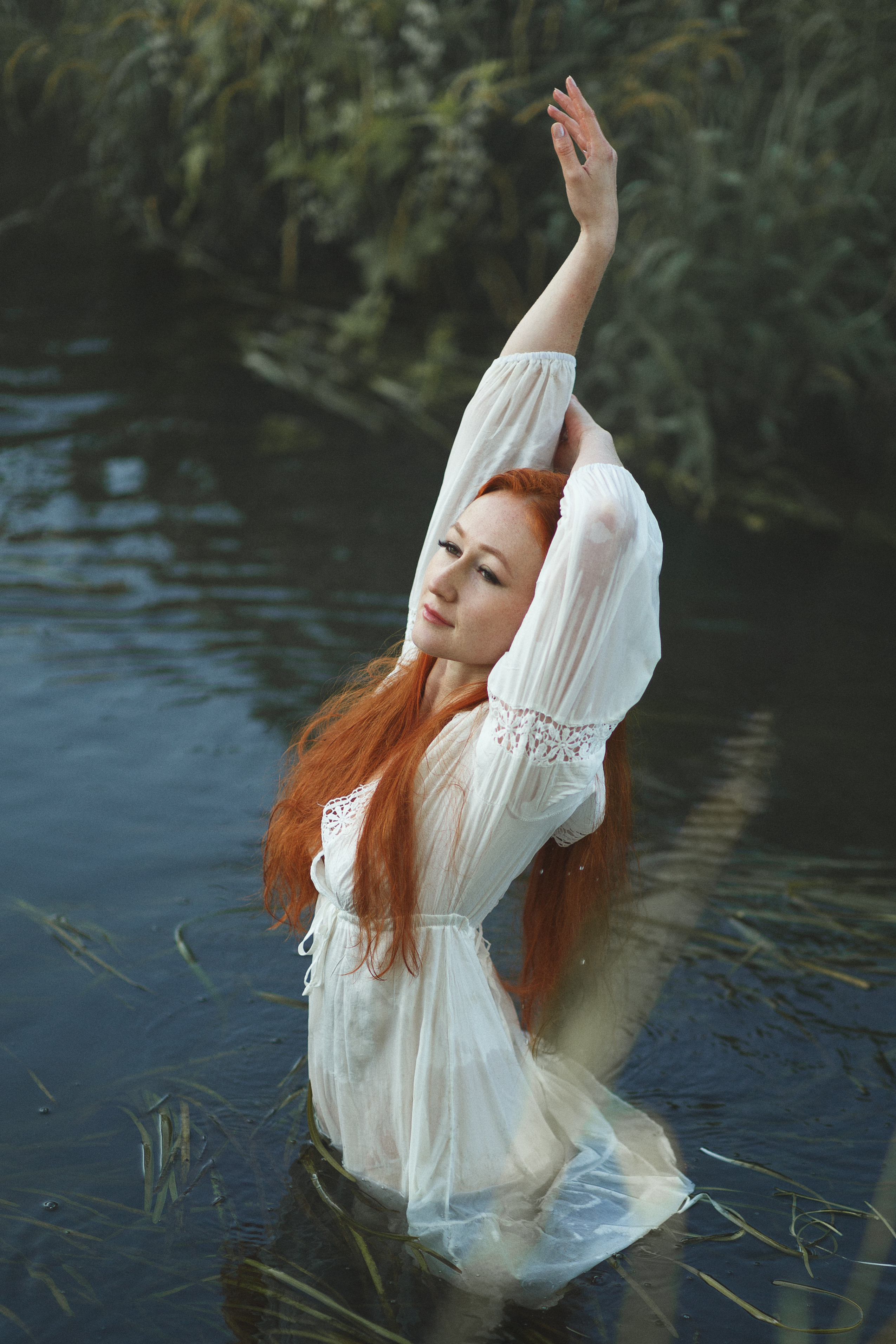 Женский портрет на улице. Фотохудожник в Москве Оксана Ведмеденко