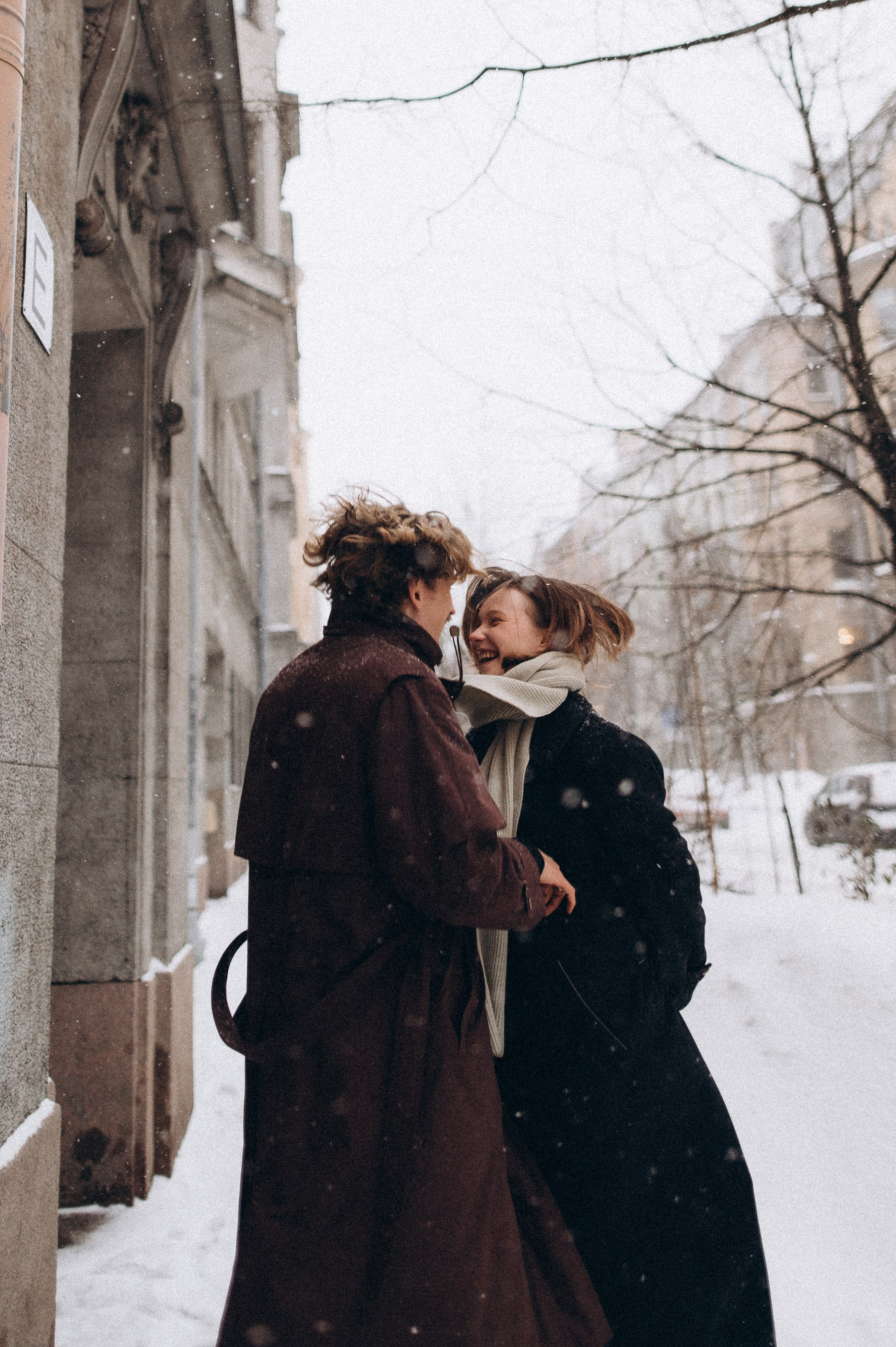 Снежная лав стори. Фотограф ПИТЕР СПБ Надежда Баранова