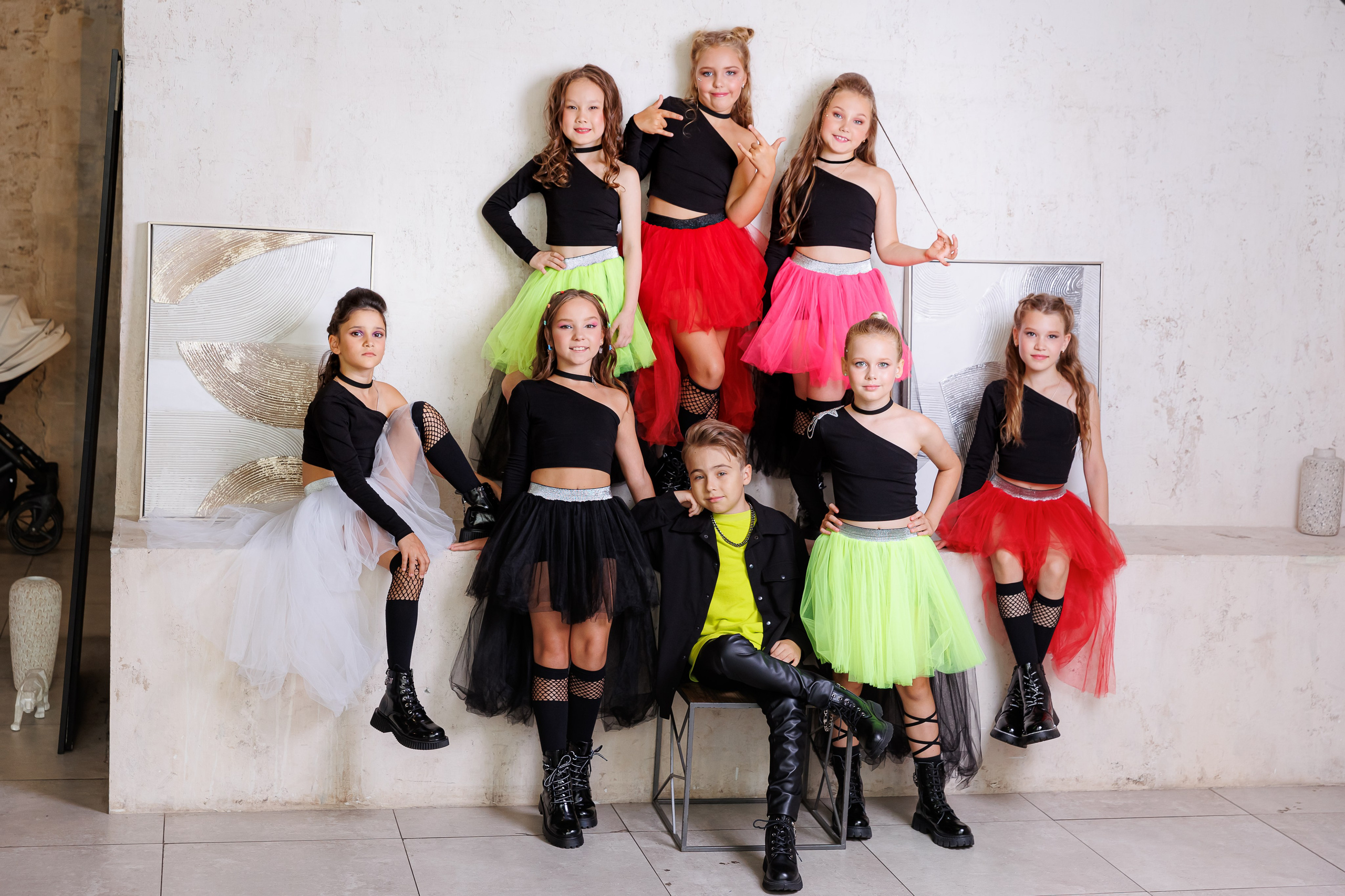 Студийная съёмка для вокальной студии «Звёздочка». Семейный и детский фотограф Комина Елена, Власиха, Одинцово