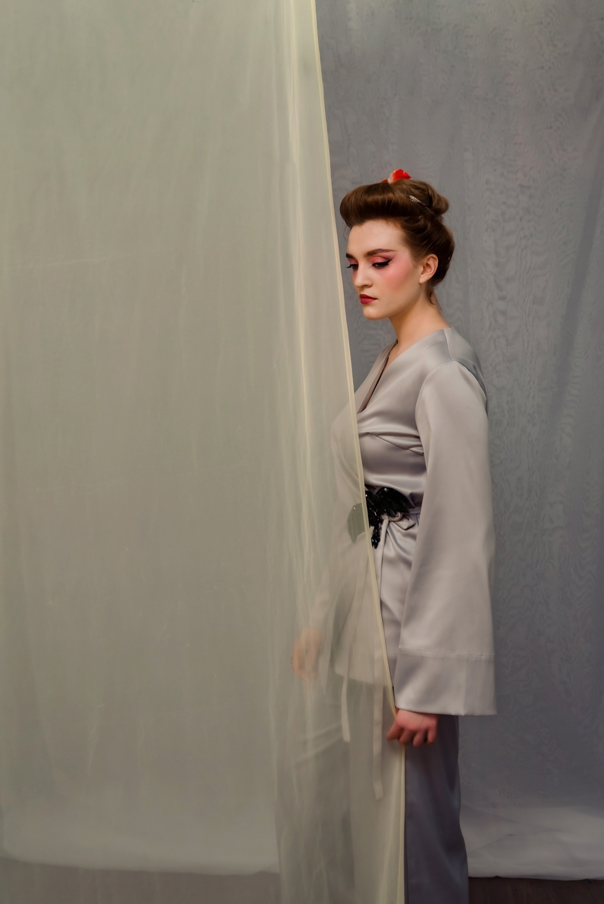 Съемка в стиле Гейша. Фотограф Тула творческие фотосессии недорого Ольга Ромашина