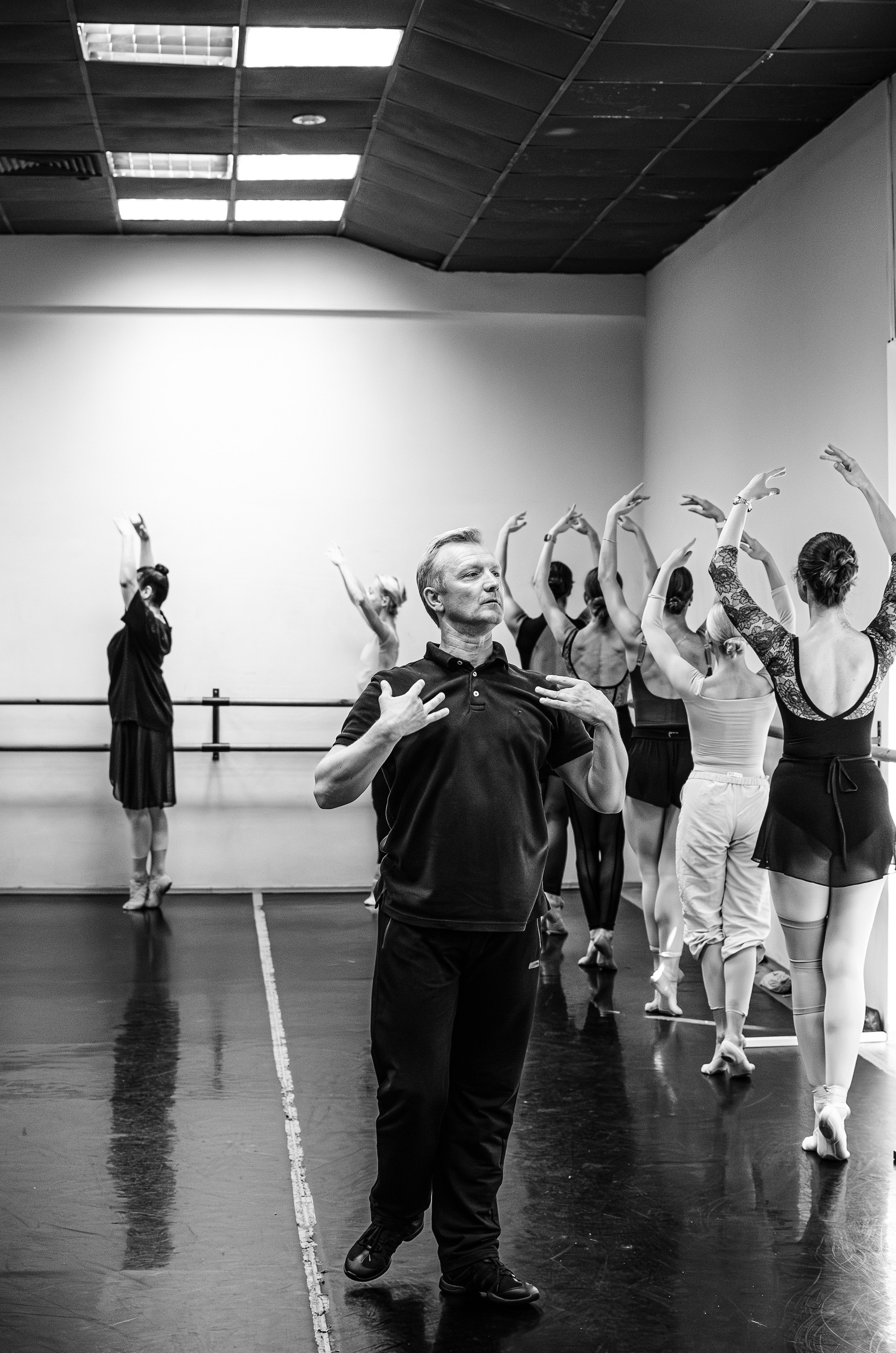 МК Романа Михалёва по классическому танцу. Портретный и репортажный фотограф в Санкт-Петербурге Варвара Жукова