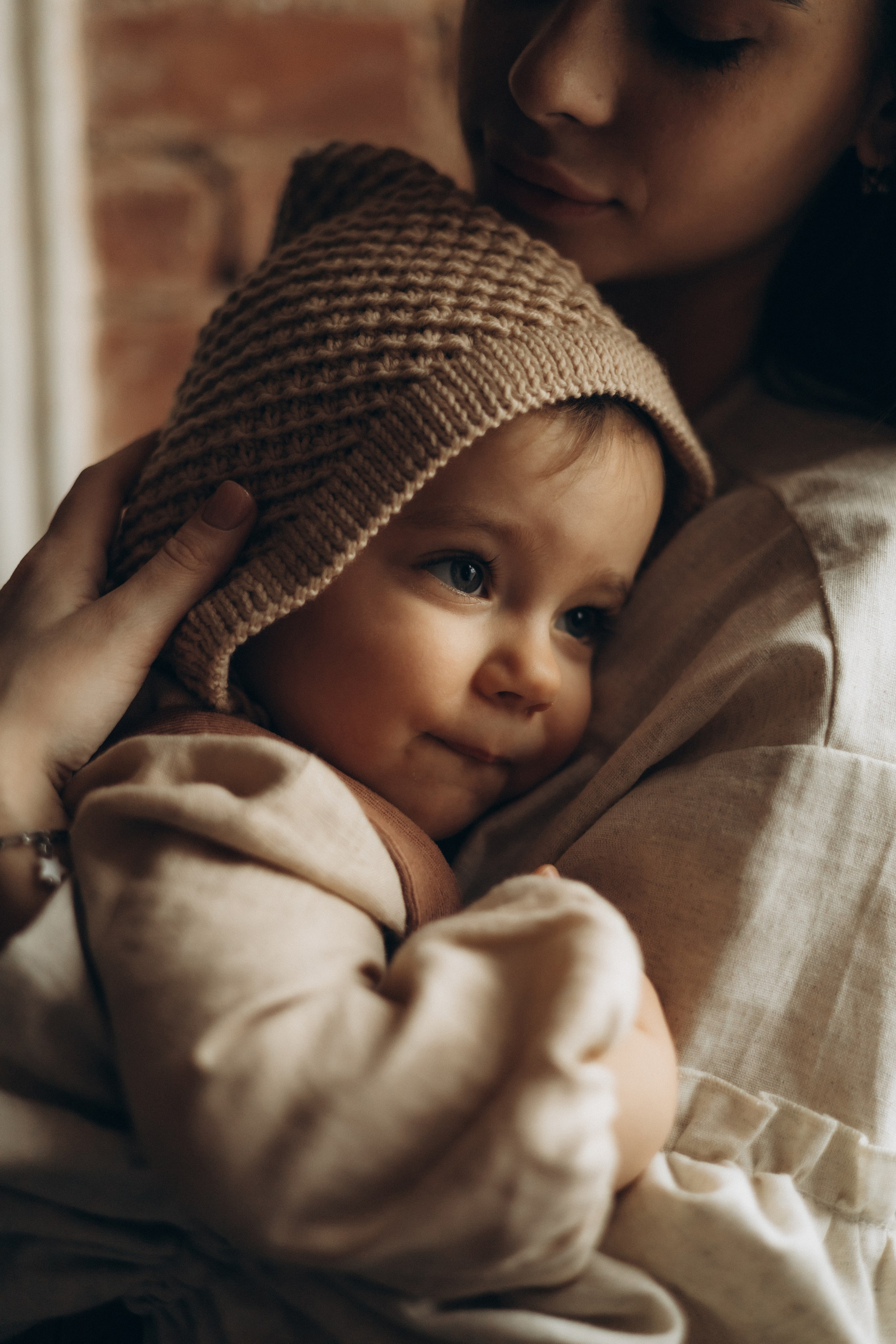 Валя и малышка Ева. Семейный, домашний, ньюборн фотограф Москва Цветкова Елизавета