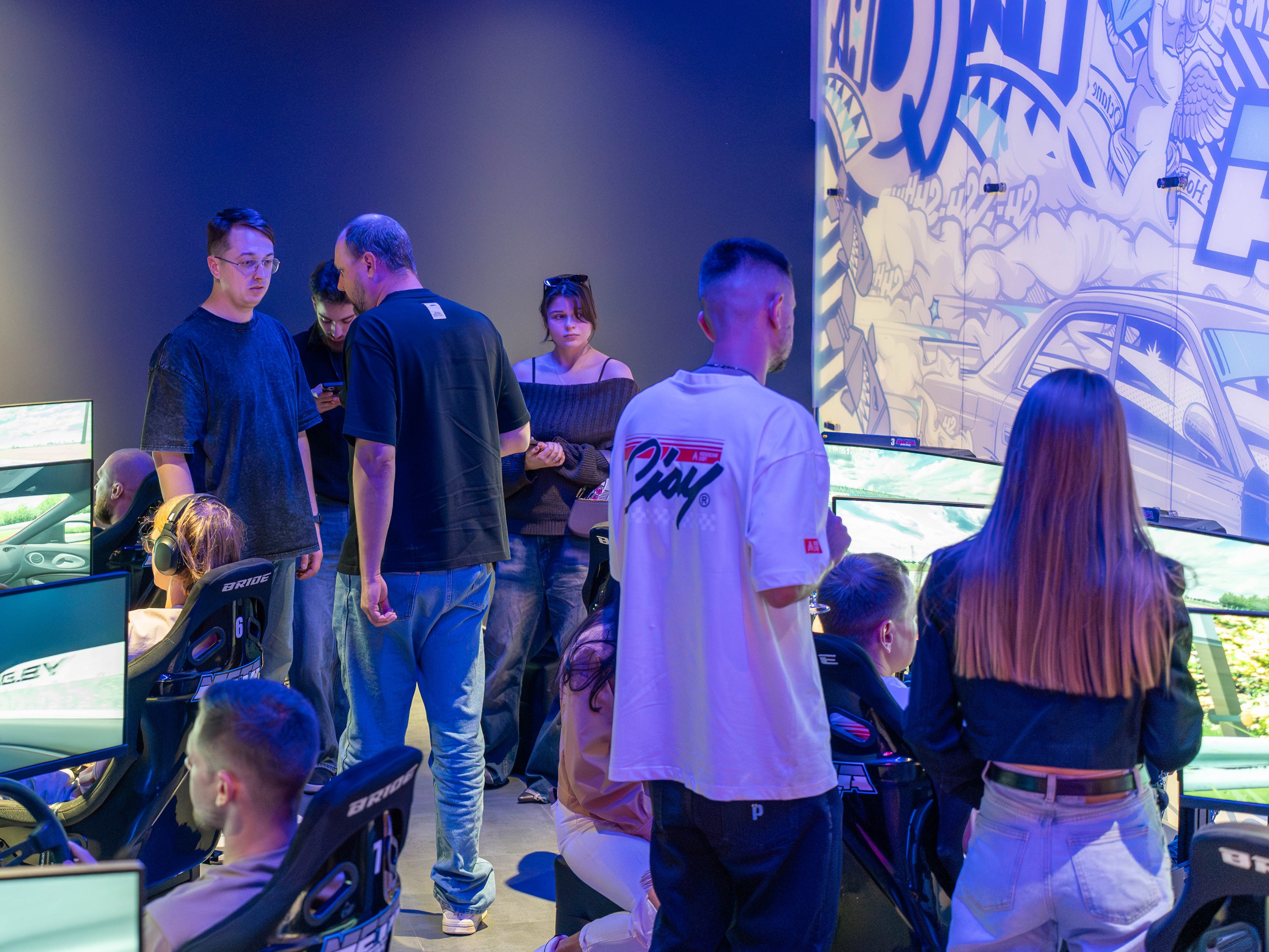 Открытие компьютерного клуба «Meta Racing». FM Media Сrew. Репортажные фото и видео