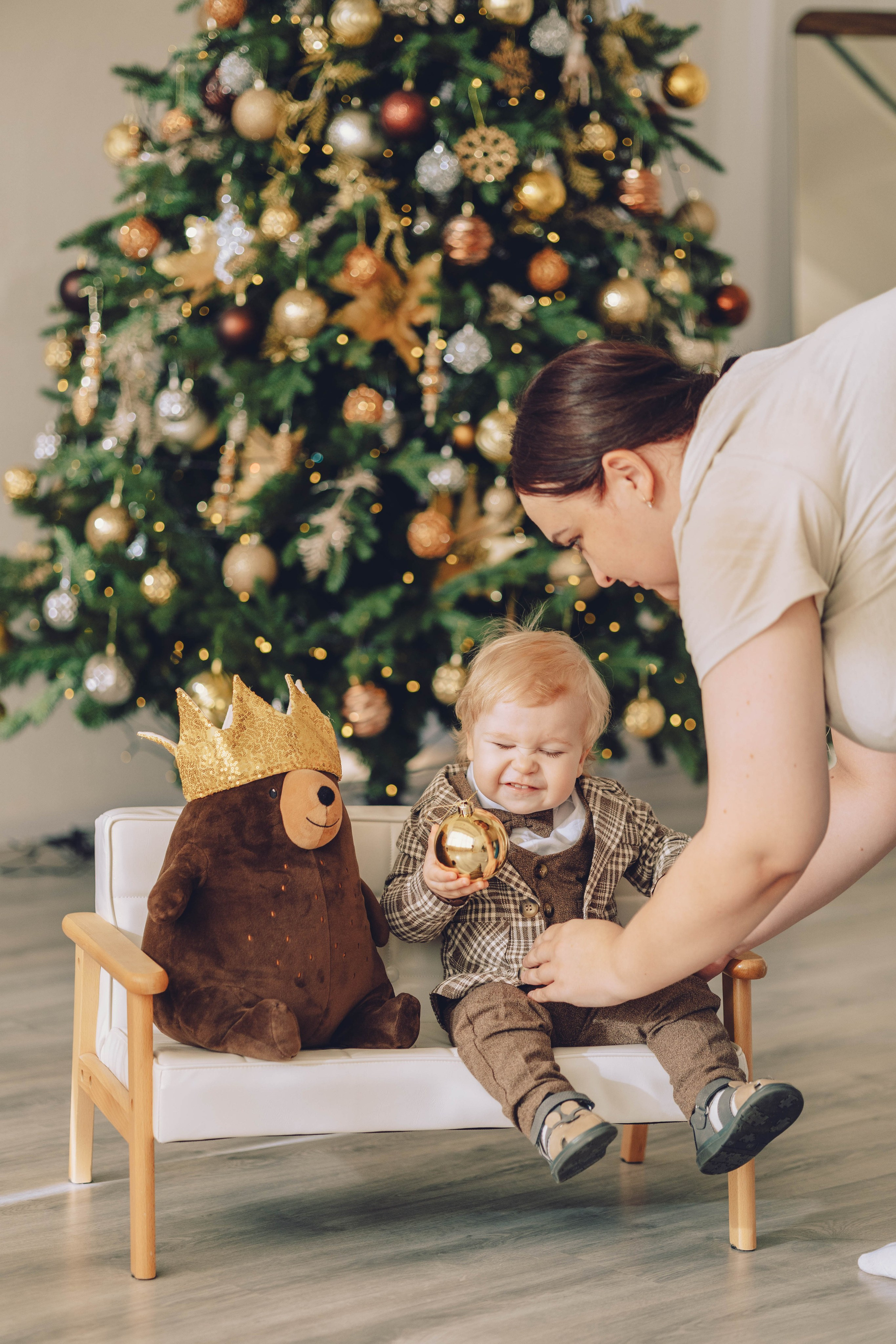 Новогодняя в студии. Семейный фотограф в Дзержинске Наталья Лаэтина