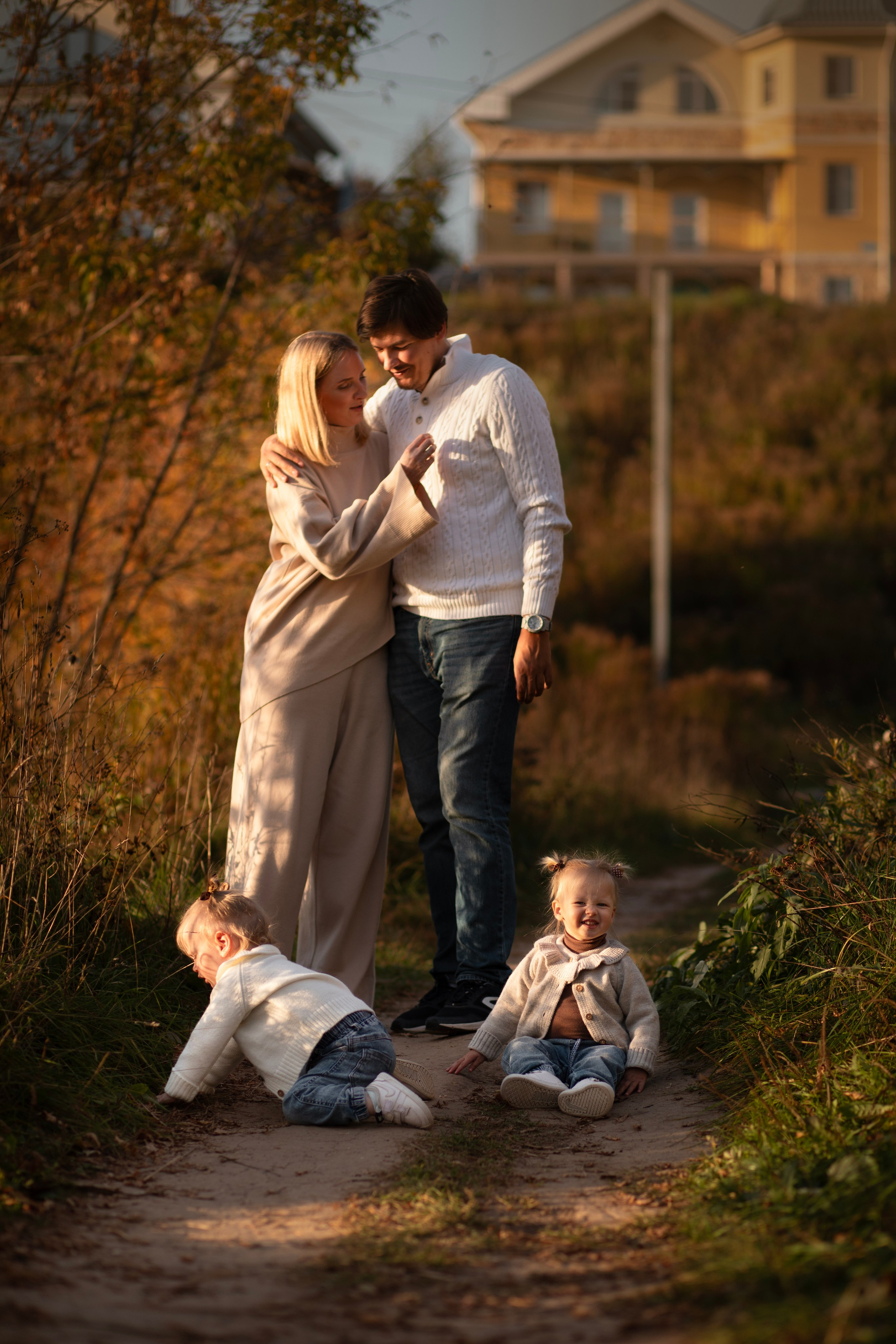 Семейная фотосессия на природе