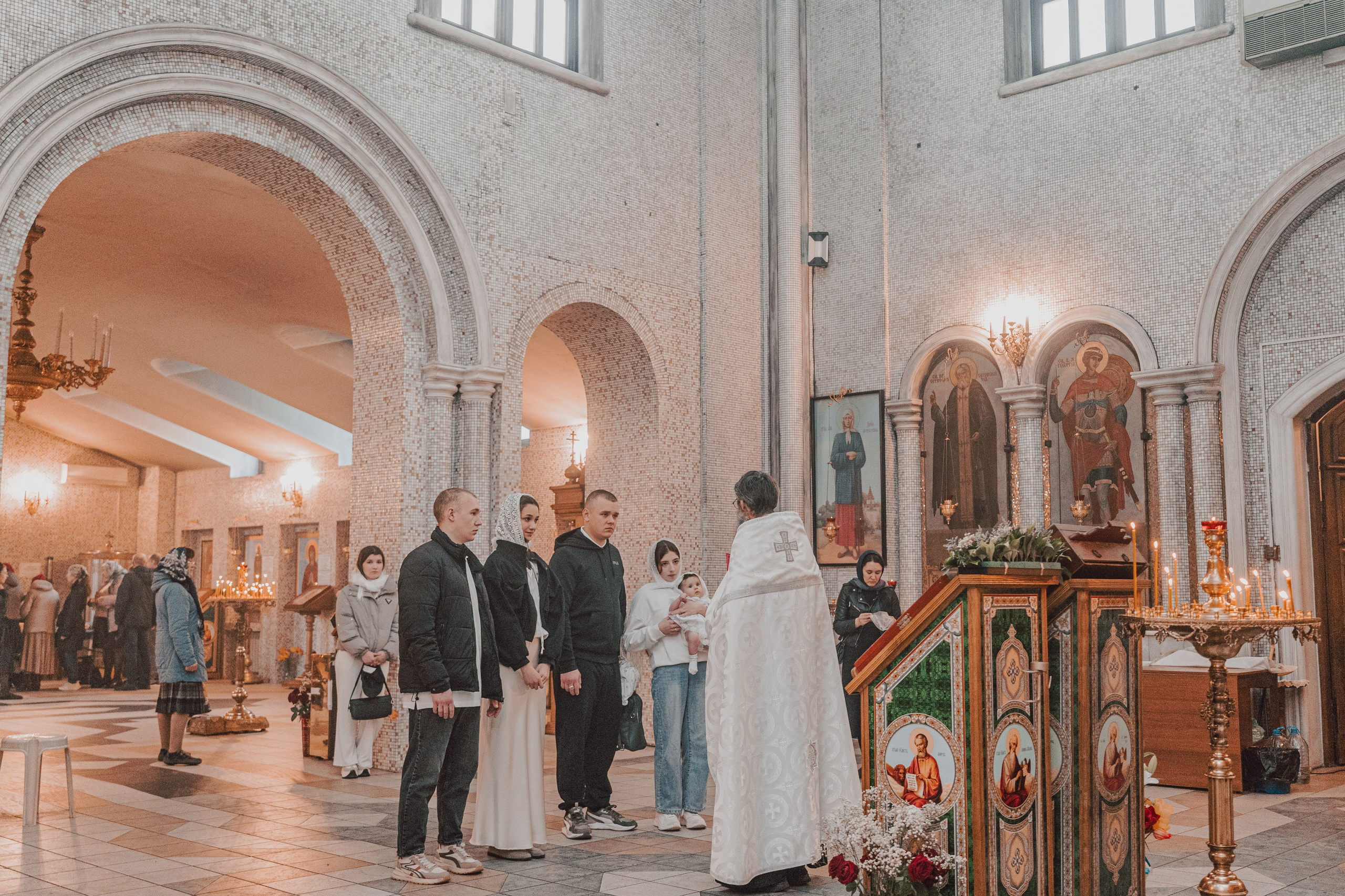 Съёмка таинства крещения. Фотограф в Волгограде и Волжском Анастасия Кальдина