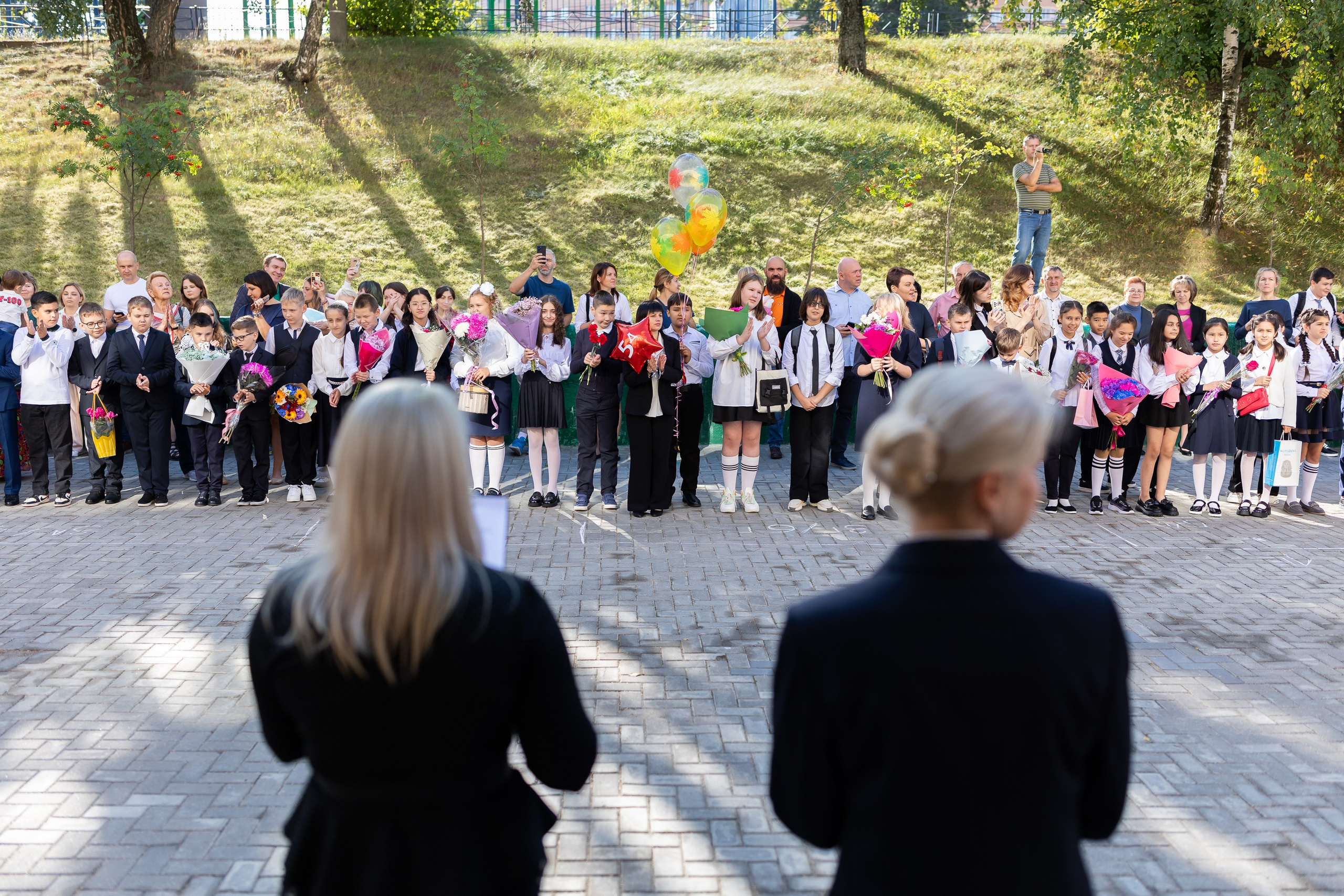 Линейка 1 сентября. Профессиональный Фотограф в Москве Андрей Славнов