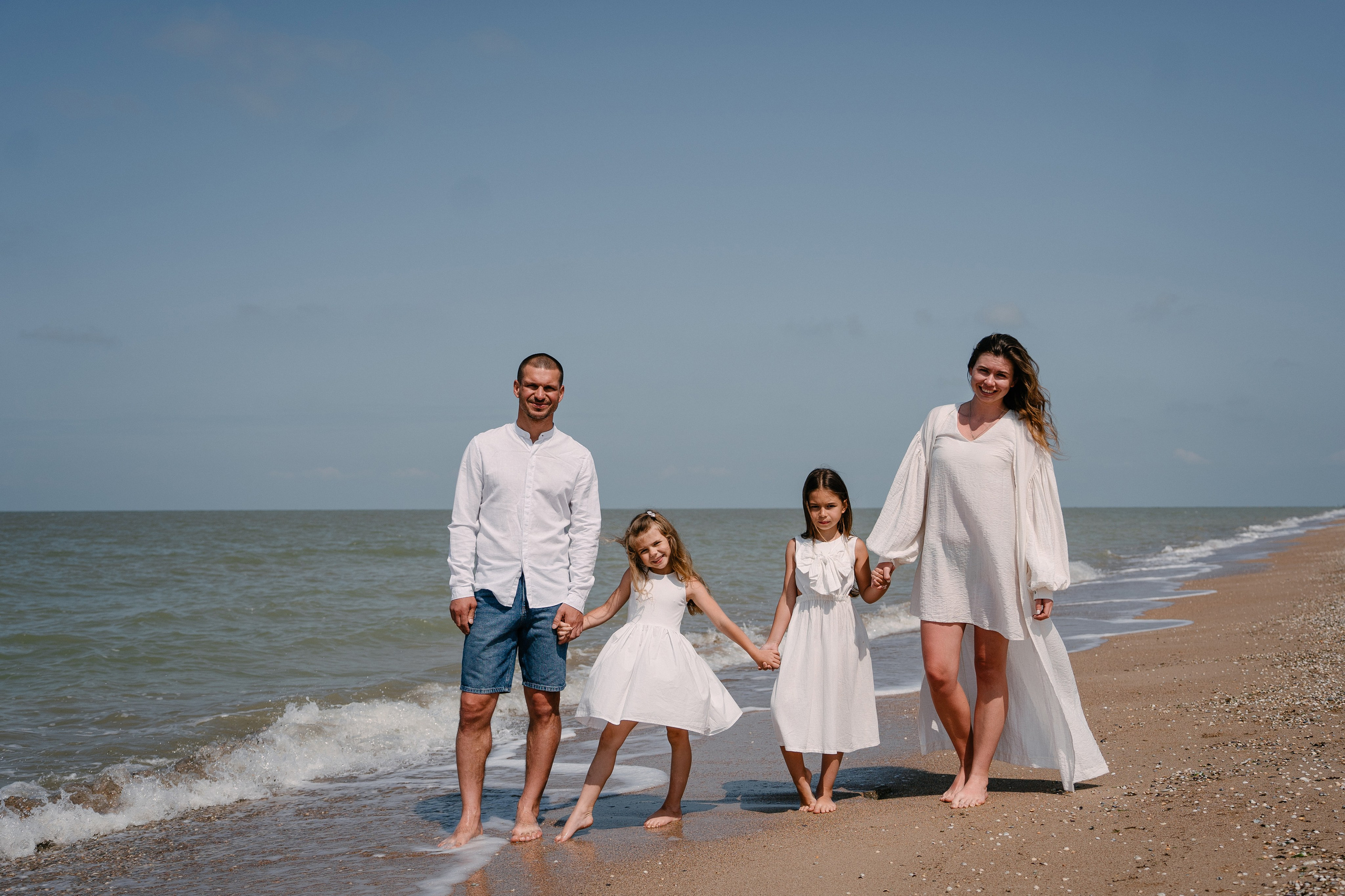 Артем, Мила, Маша и Даша. Свадебный и семейный фотограф в Воронеже Анастасия Бойко