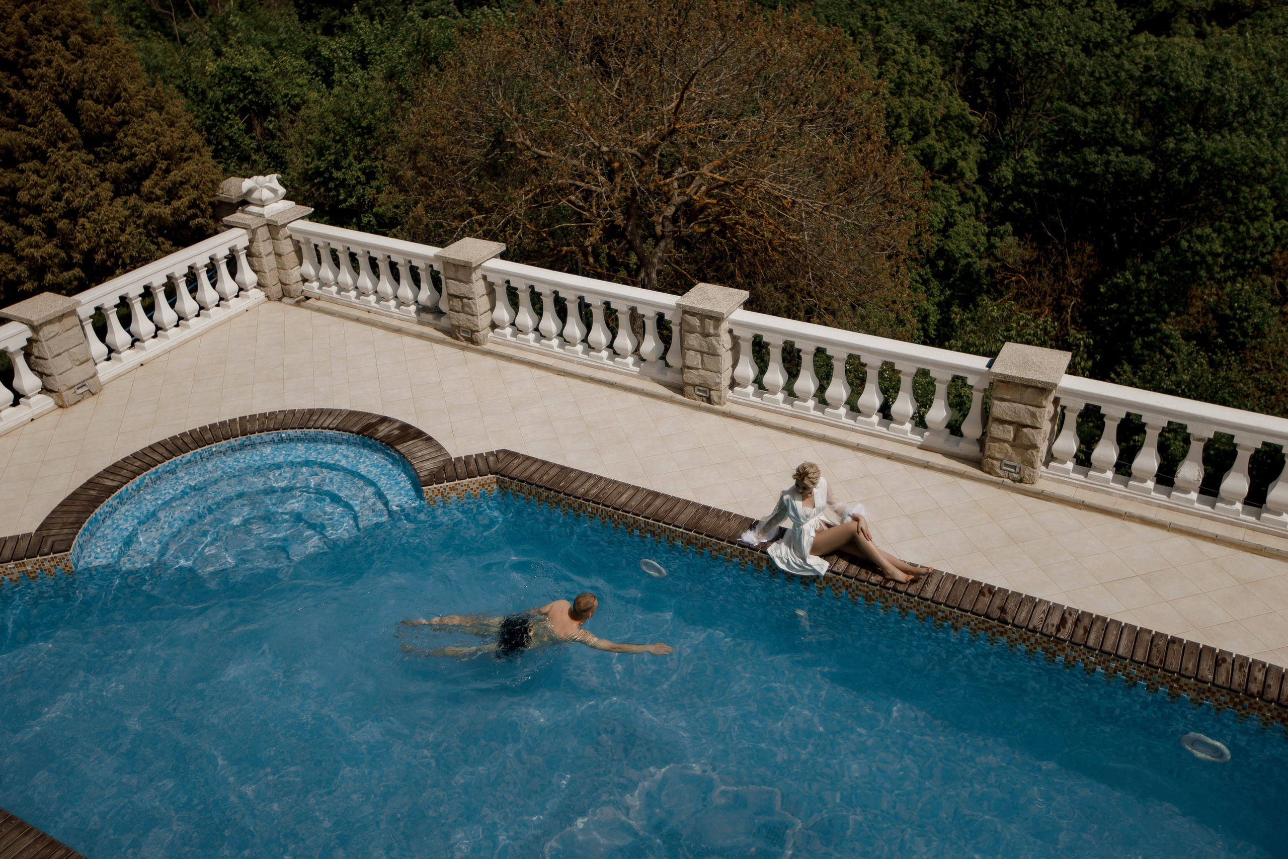 Денис и Алина. Белый замок. Фотограф Анна Лейман. Севастополь