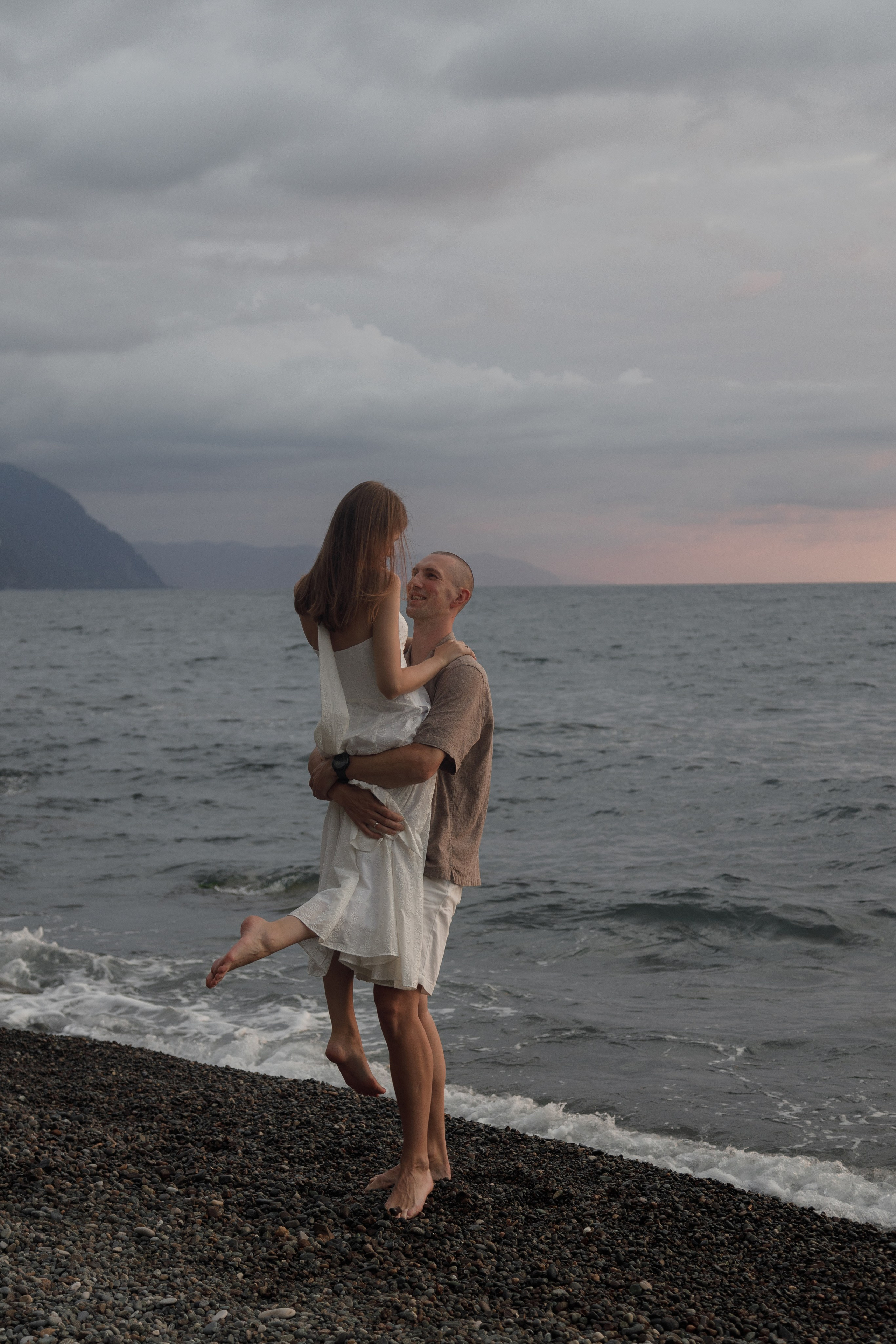 Предсвадебная съемка на море