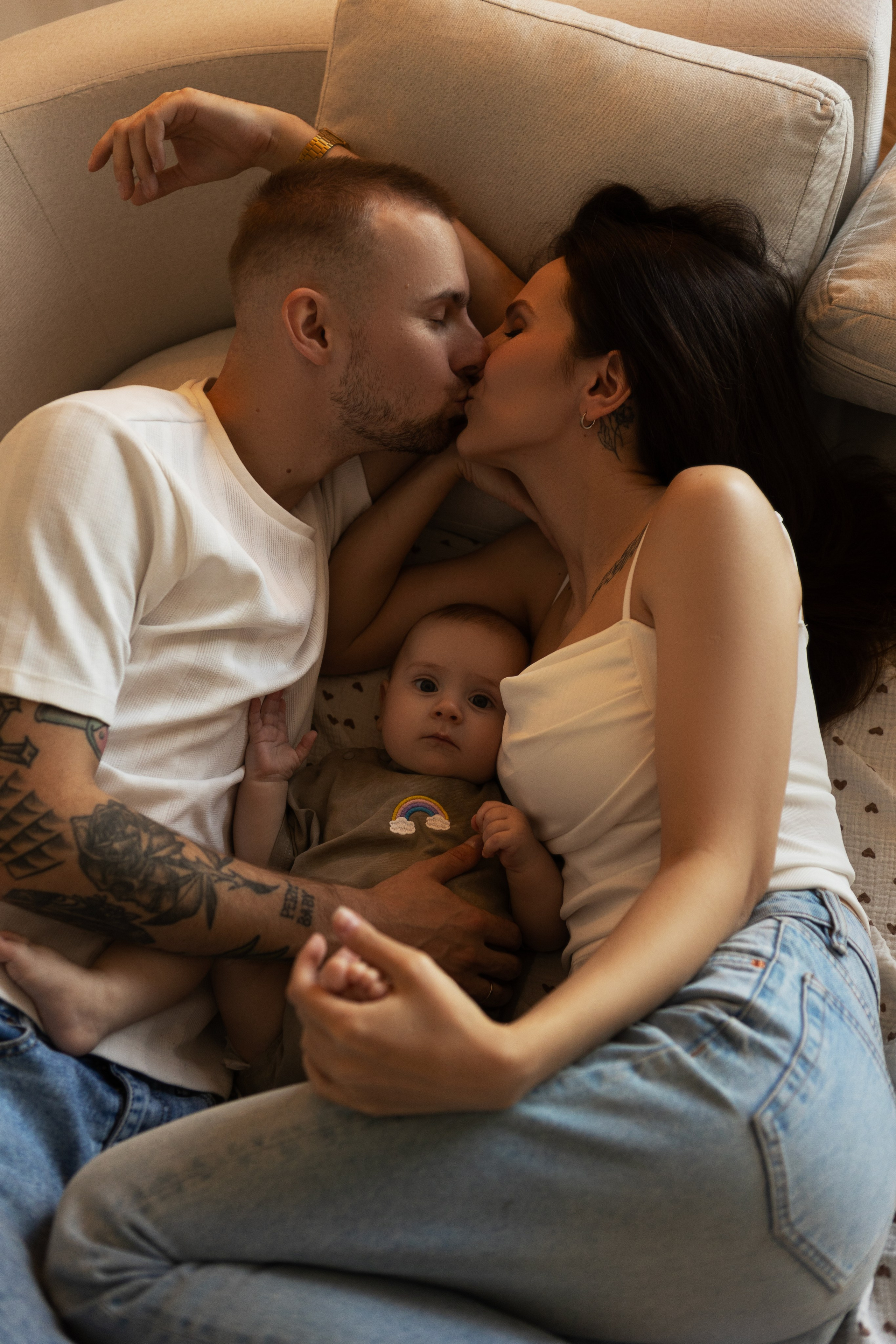 Анна, Роман и Саша. Фотограф Алина Кучумова