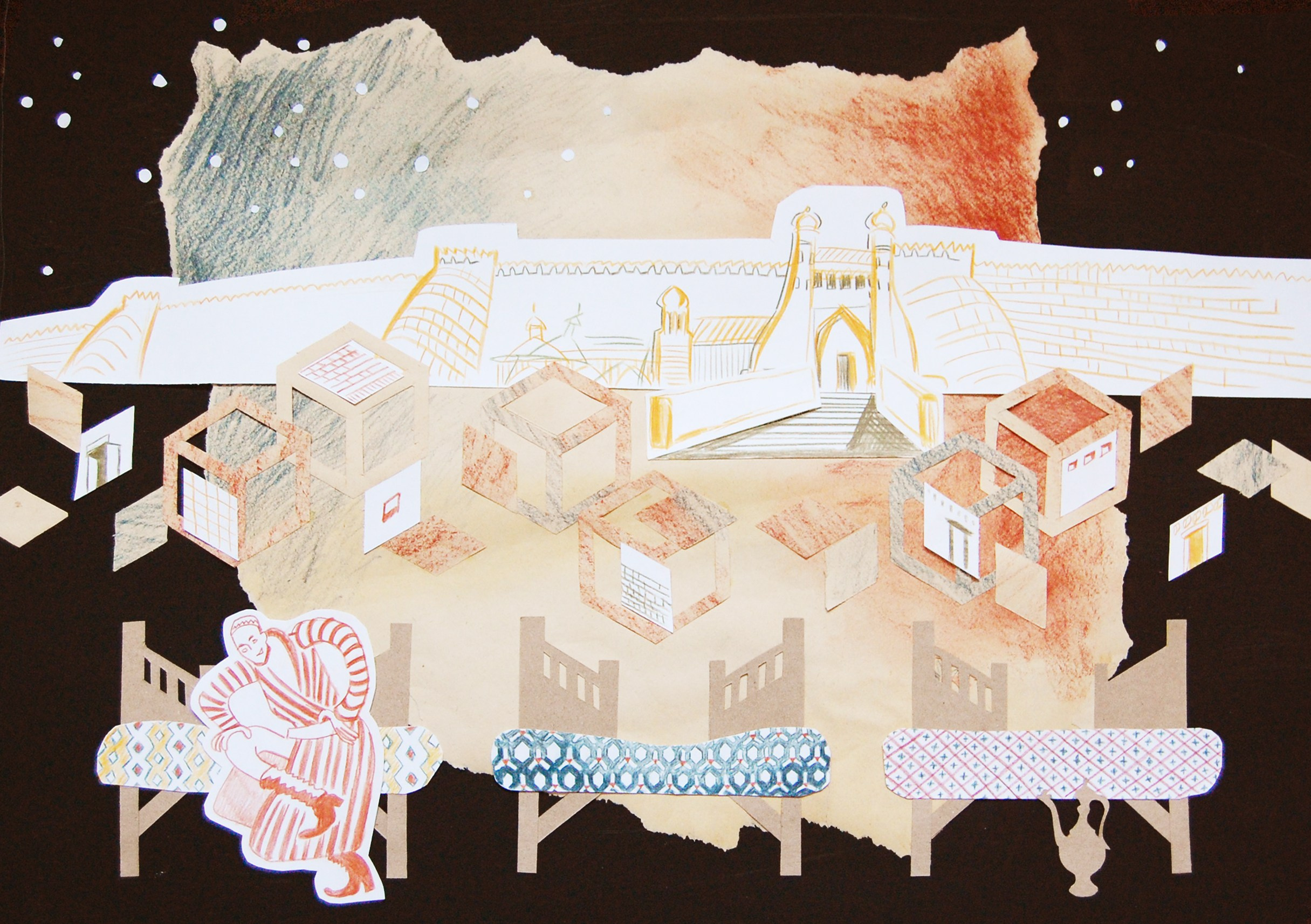 Ходжа Насреддин. Динара Байгельдина — Графический дизайнер и художник-иллюстратор