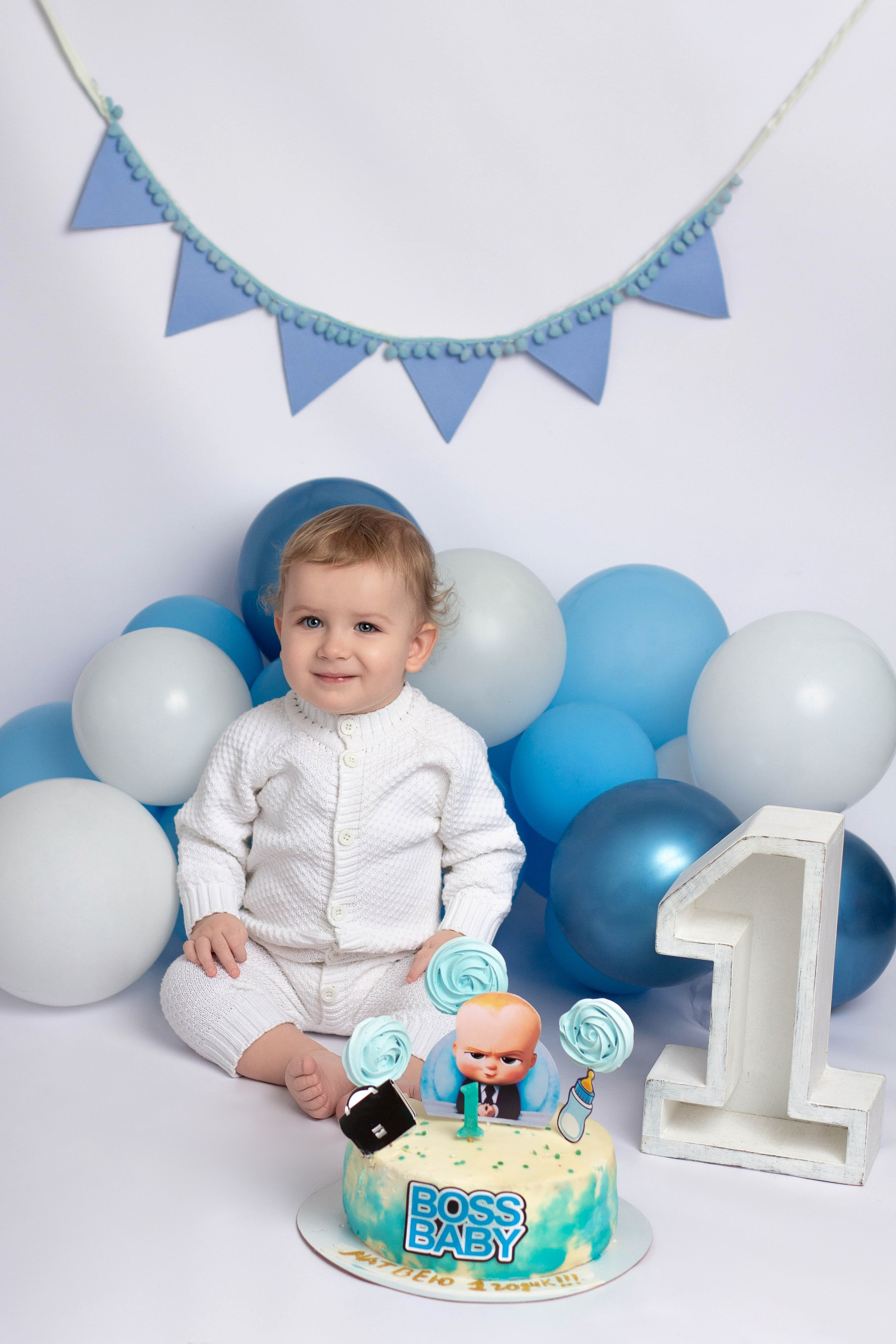 Первый годик. Детский и семейный фотограф в Москве и МО