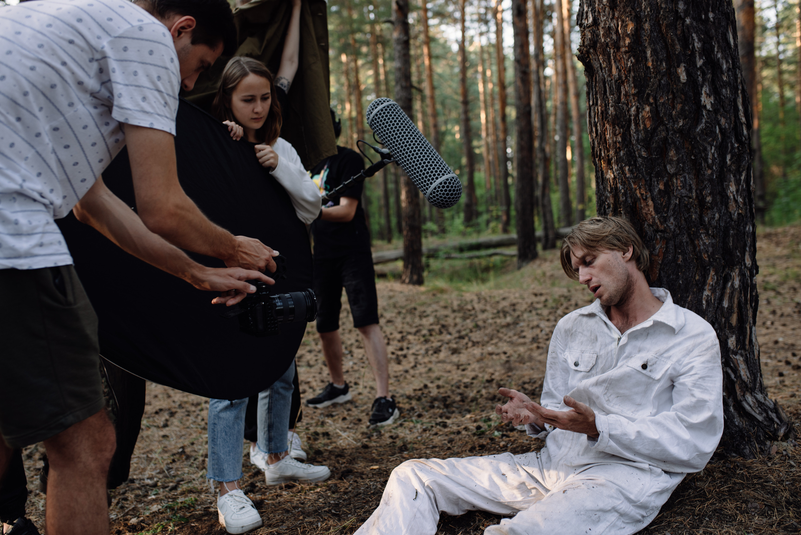 Бэкстейдж со съёмки короткого метра. Портретный фотограф в Ереване и Челябинске Шаханская Ольга