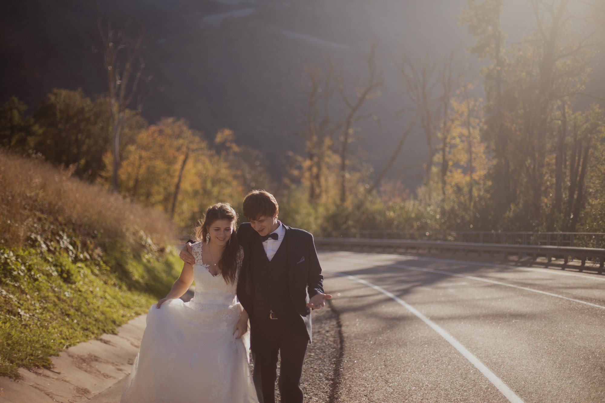 Свадебная прогулка Владимира и Ольги. Красная Поляна. Репортажный и постановочный Наталья Санникова