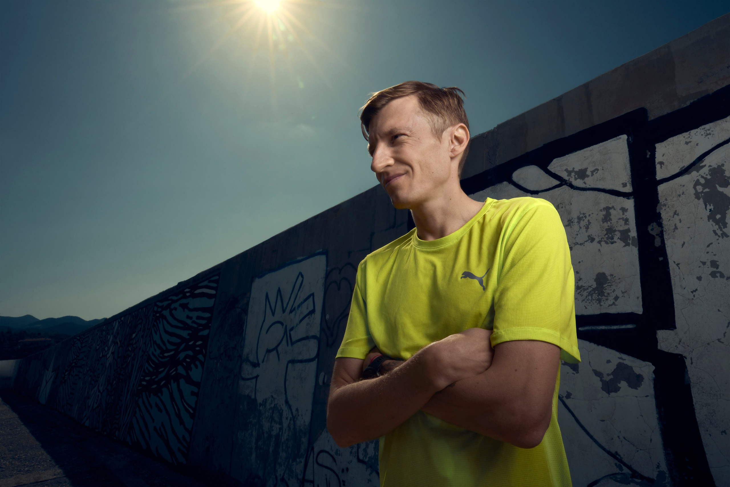 Running by Stepan Kiselev for Sportmaster. Creative Photographer Denis Klero