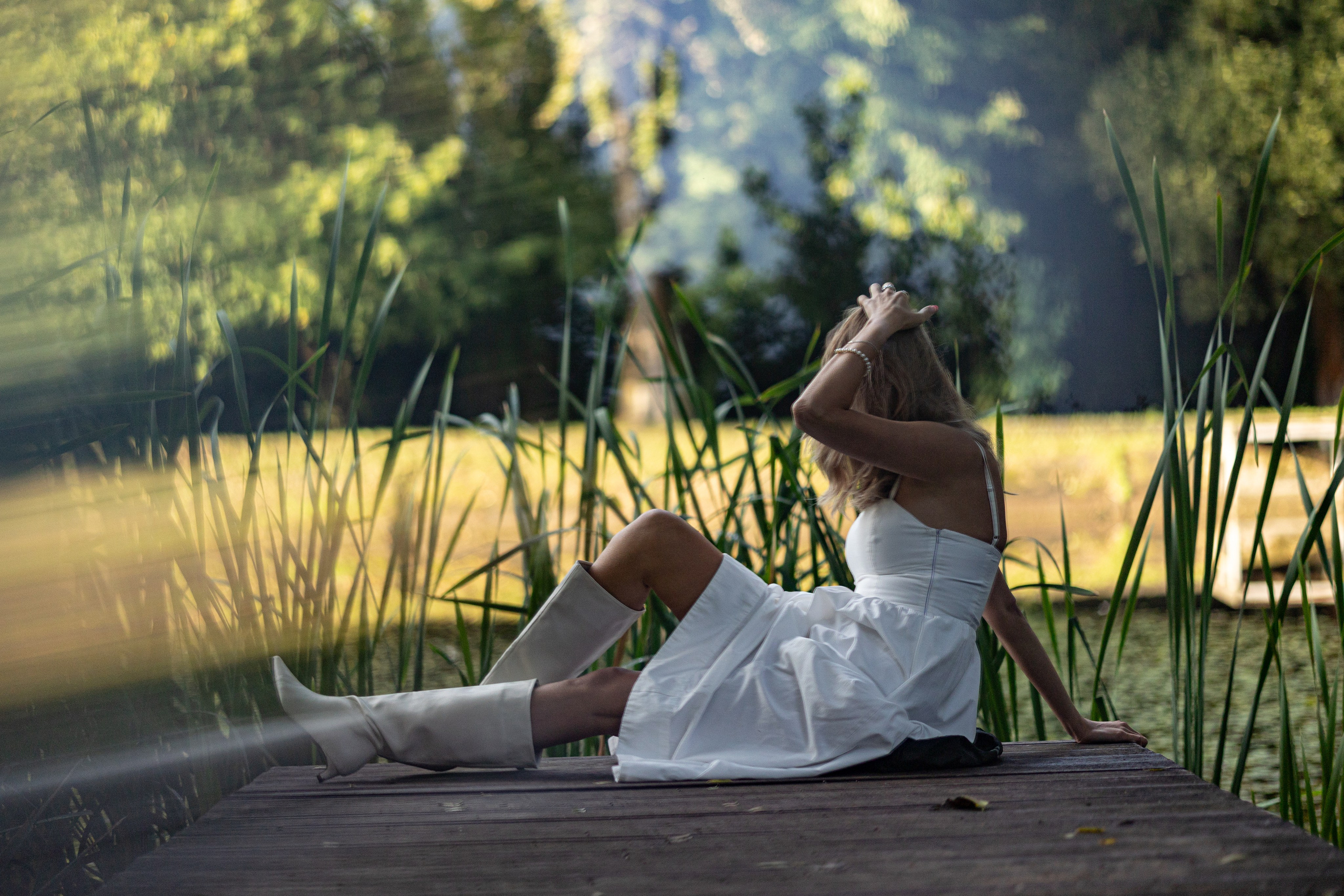 Анна. Фотопрогулка в Кусково