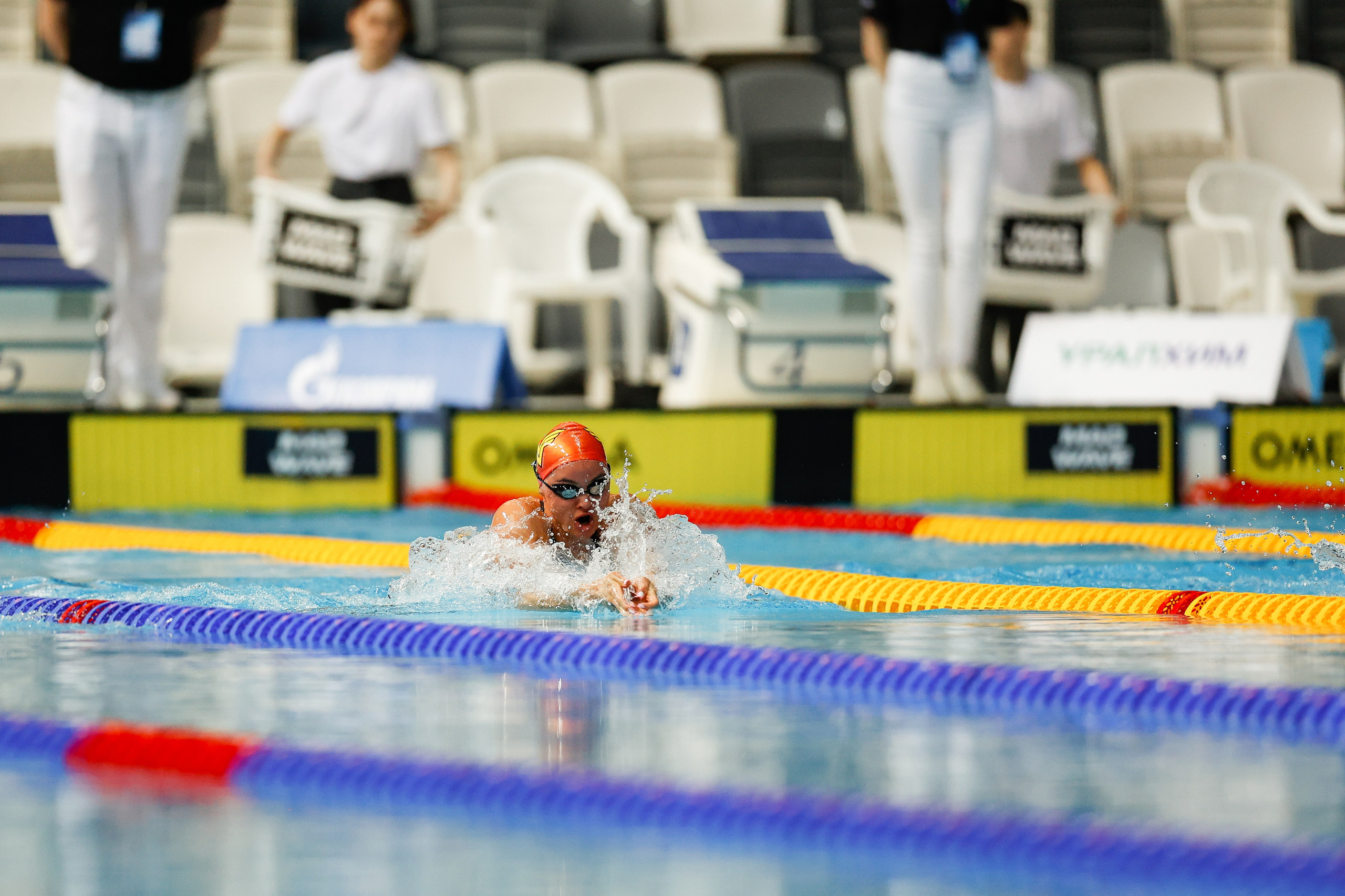 Чемпионат России по плаванию 2023. Спортивный репортажный фотограф Казань Нафис Сиразетдинов
